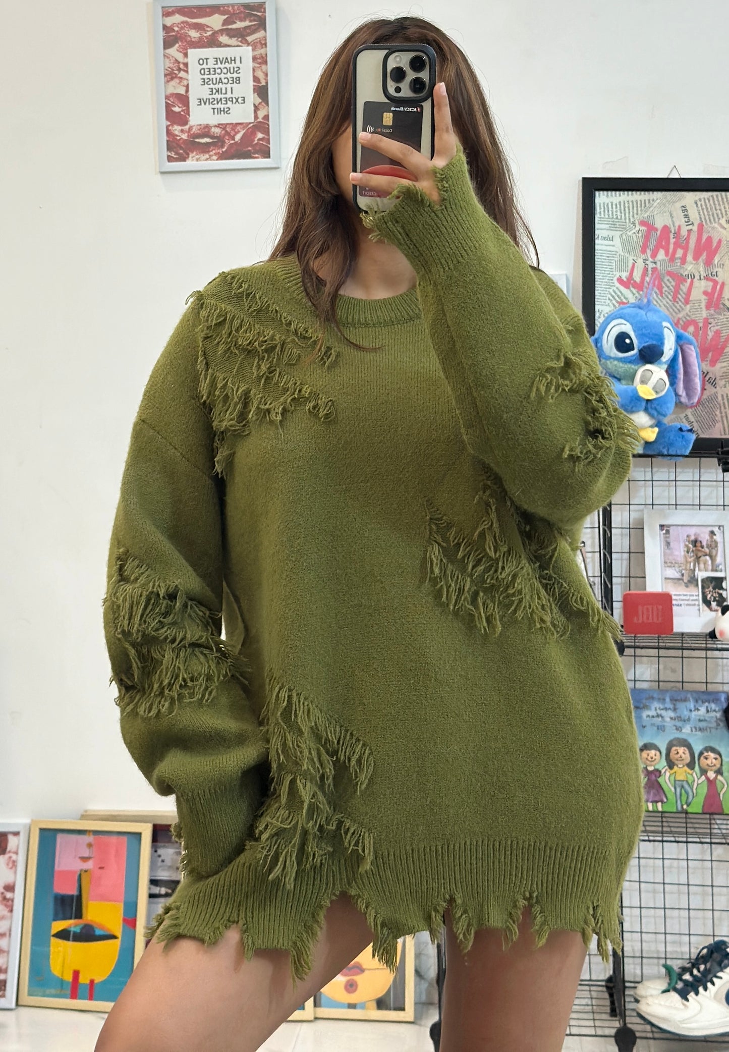 Oversized Korean sweater (42-44)