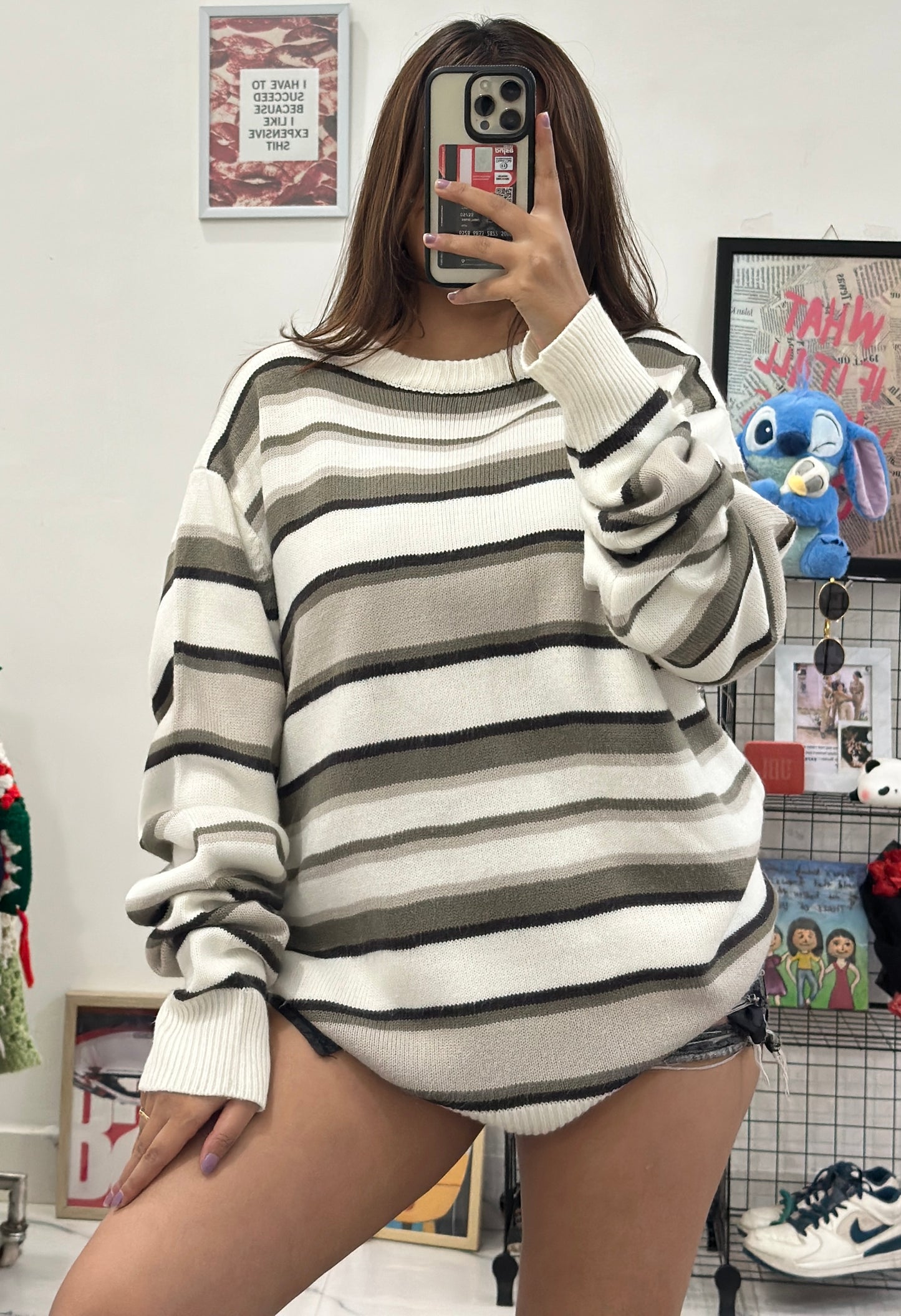 Oversized Korean sweater (44-46)