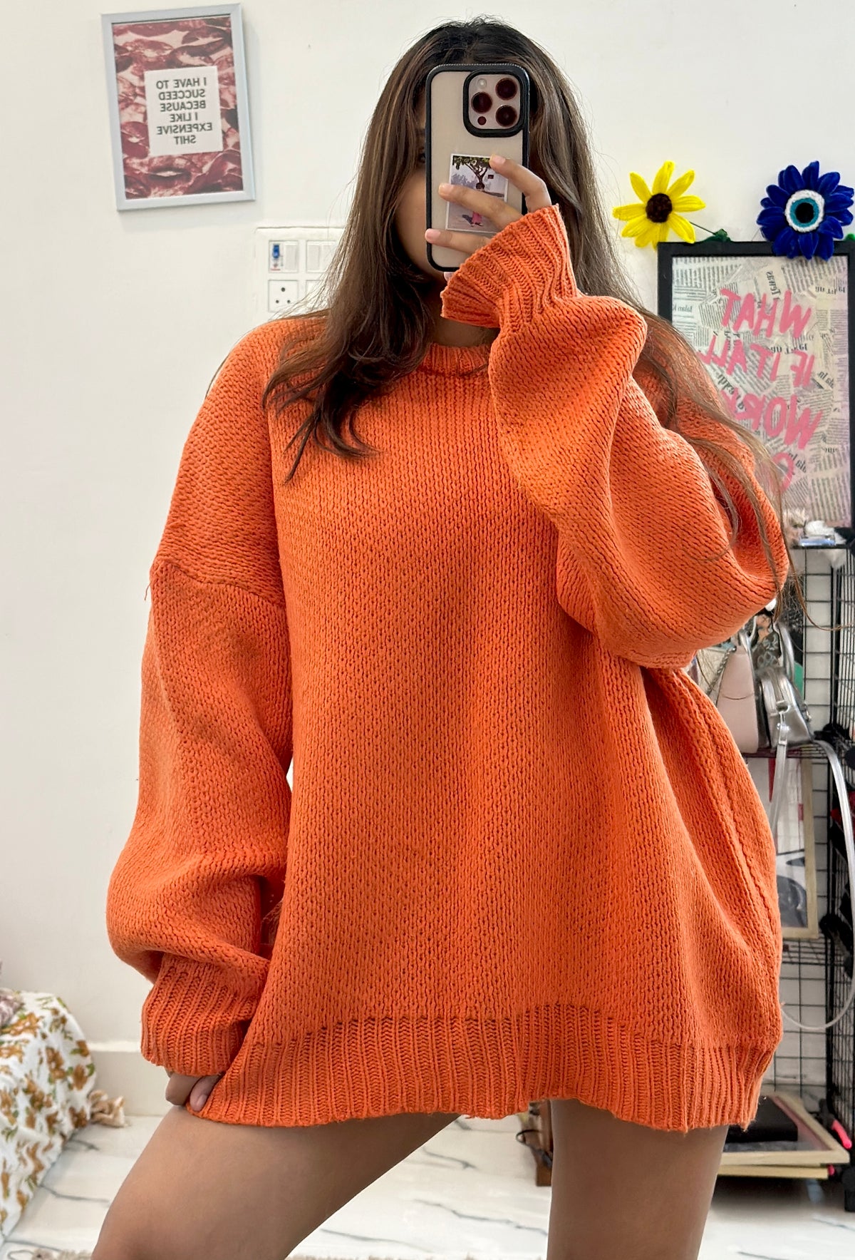 Oversized korean sweater (42-46)