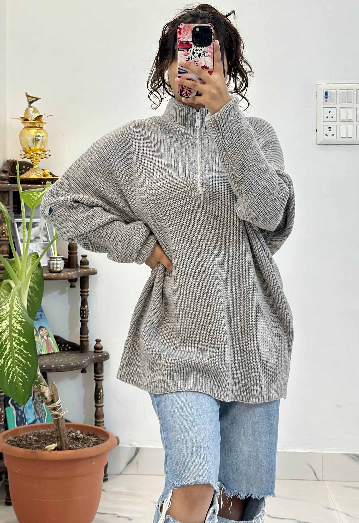 Heavy oversized sweater (48-50)