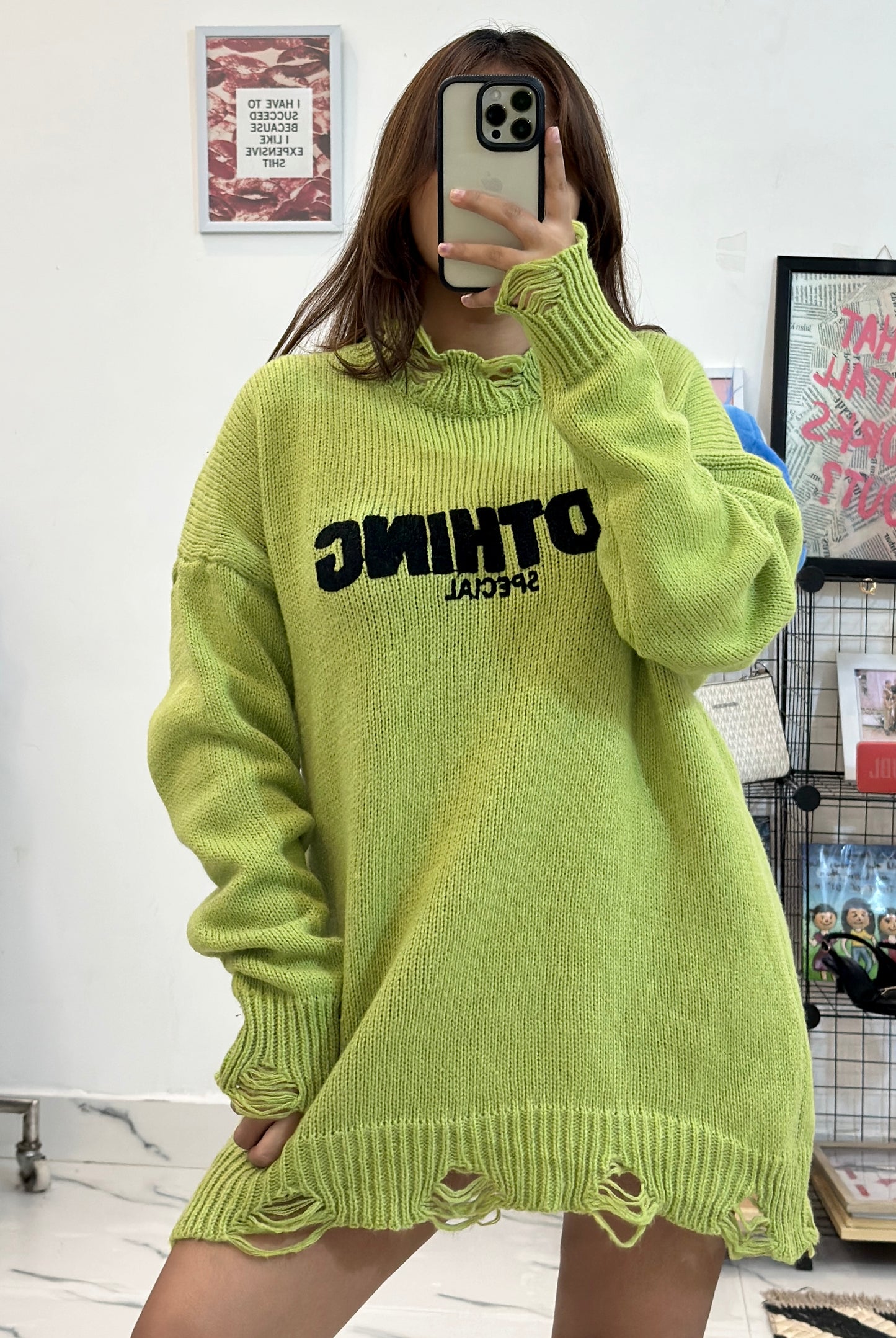 Oversized Korean sweater (40-42)