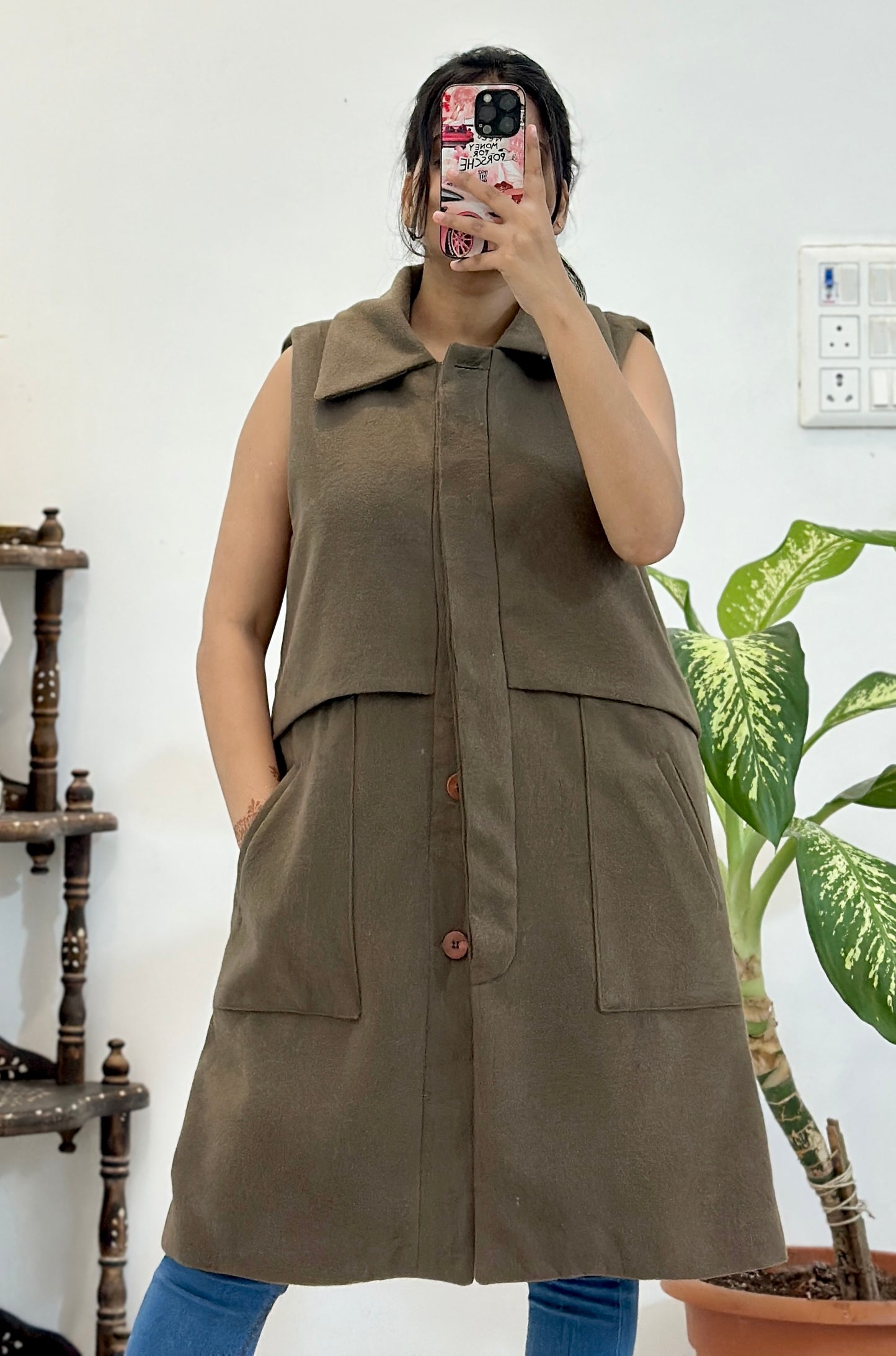 Long vest coat (38-40)