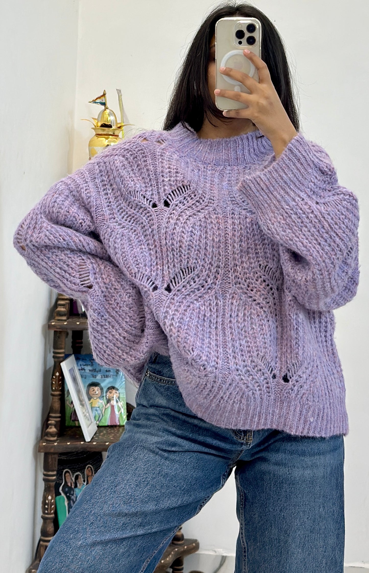 Oversized heavy sweater (48-50)