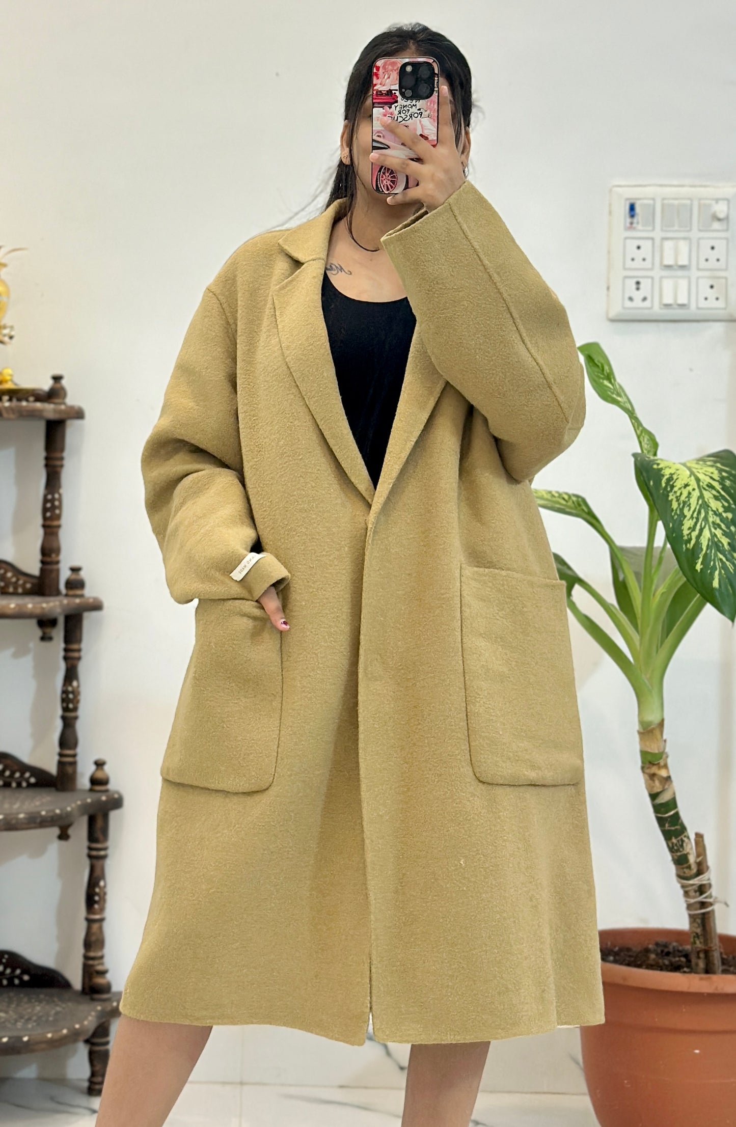 Heavy long coat (Upto 44)