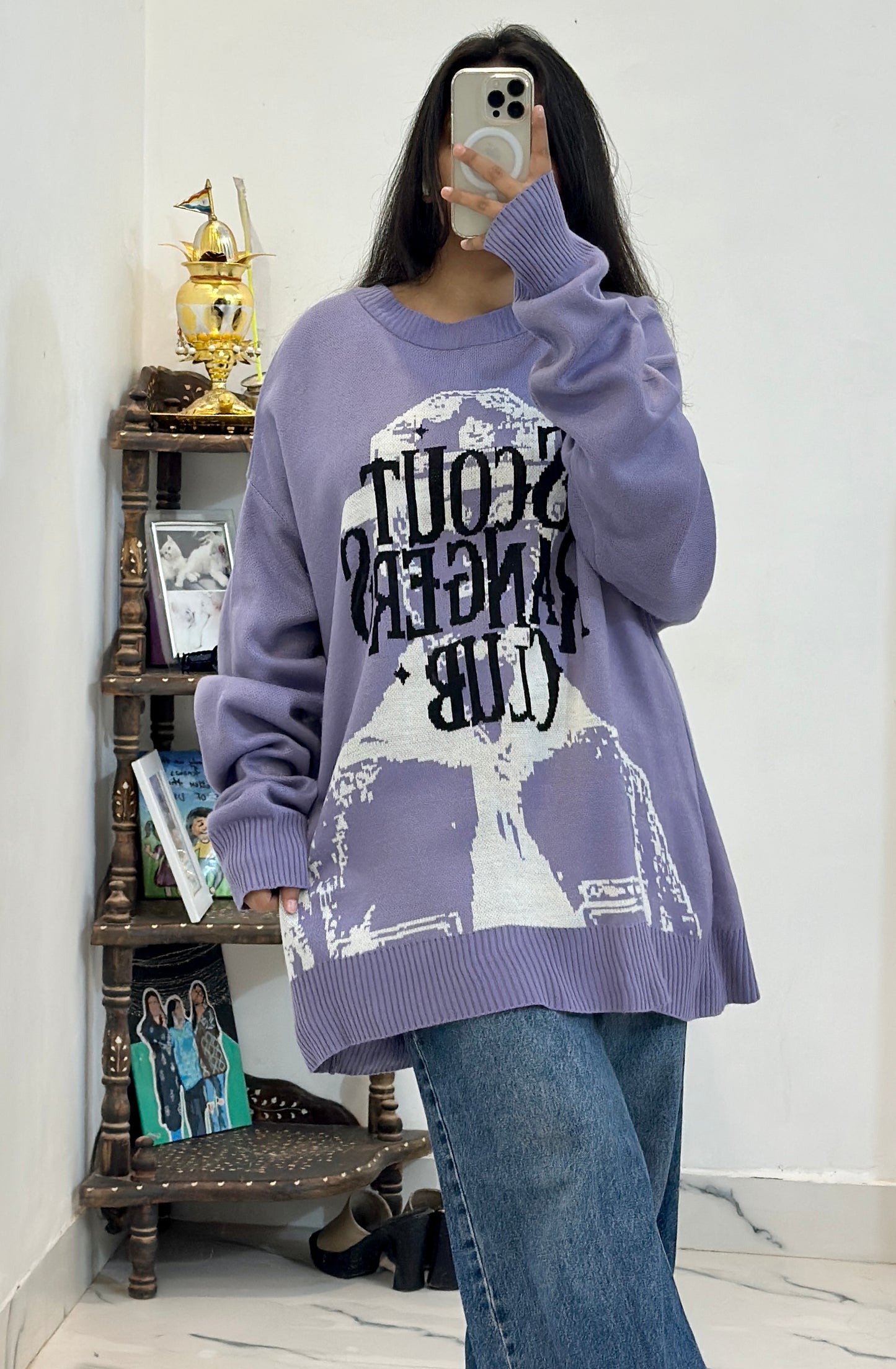 oversized Korean sweater (46-48)