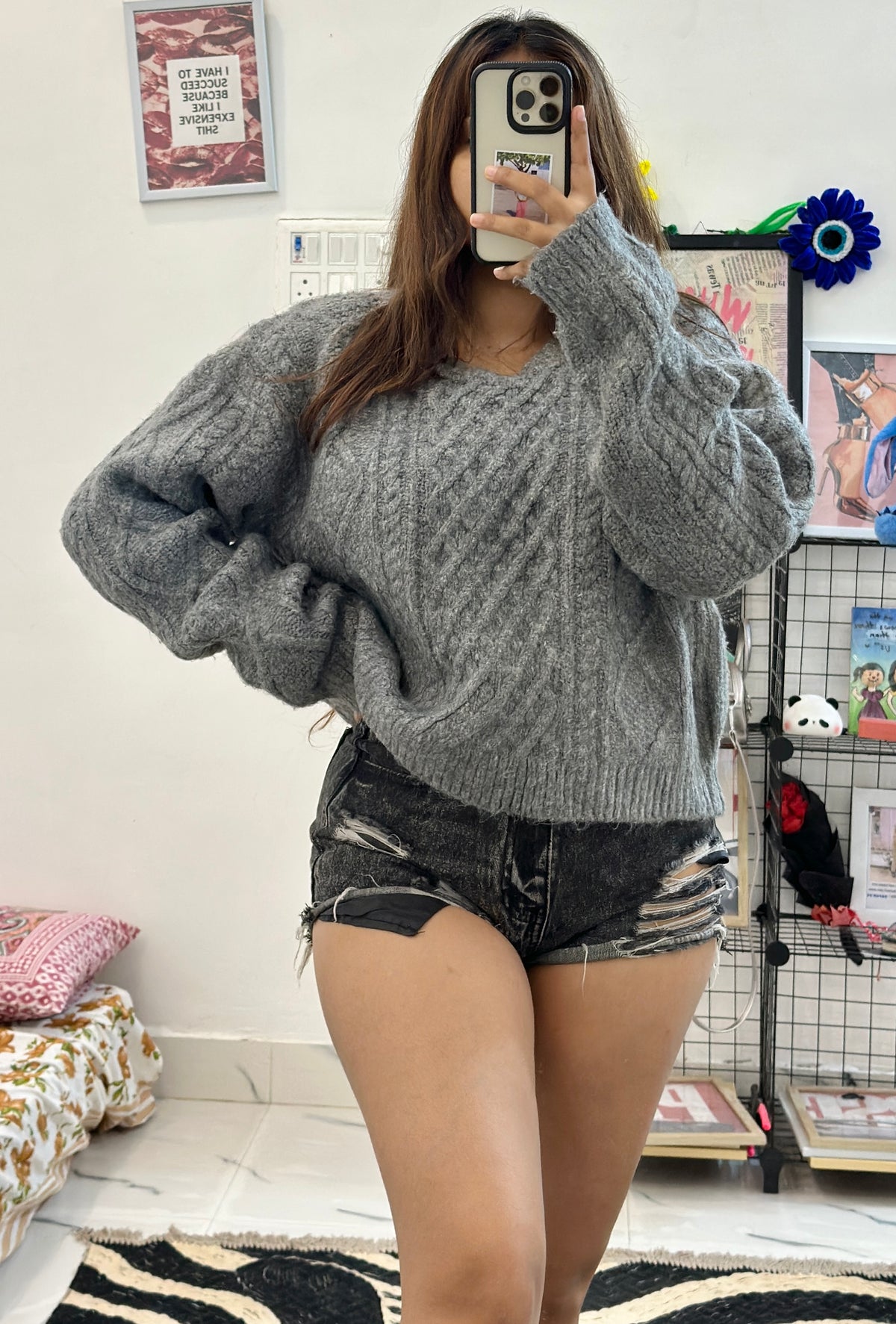 Oversized Korean sweater (40-44)