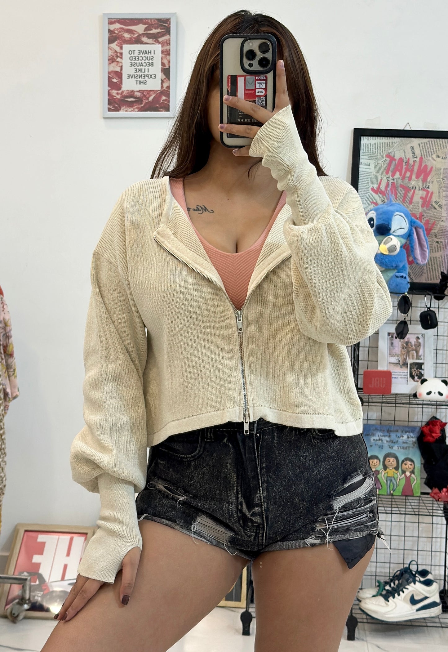 Oversized Korean zipper (42-44)