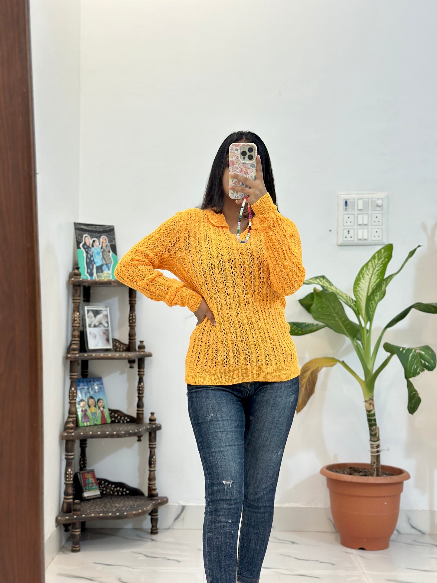 Mustard sweater (Small)