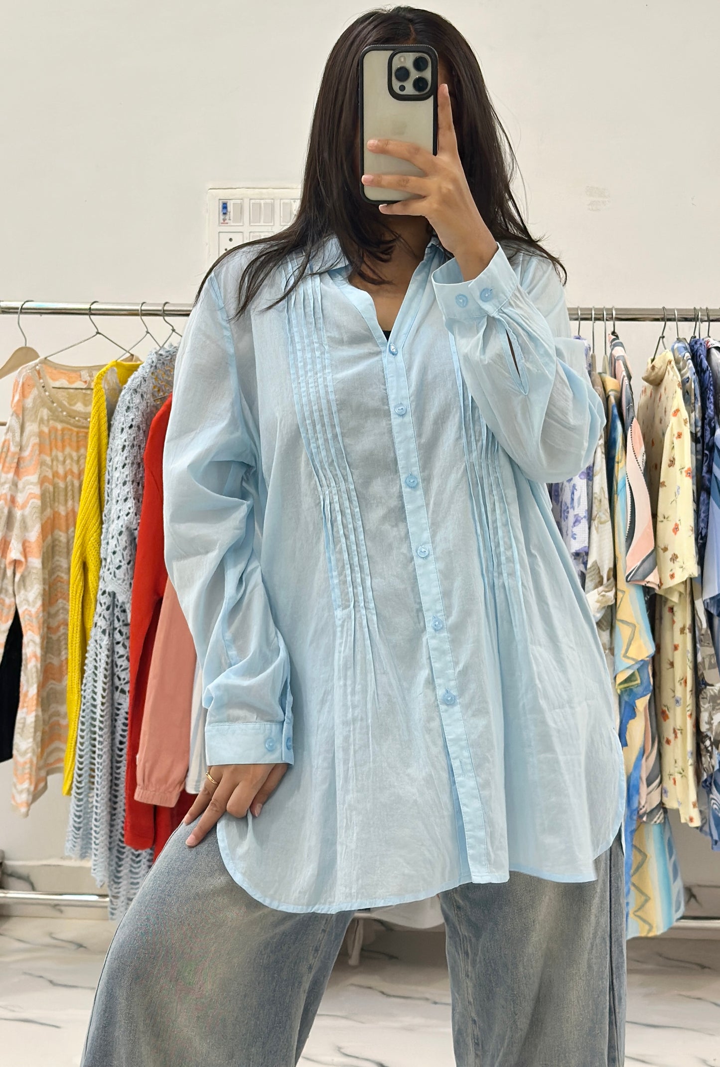 Pretty oversized shirt (42-44)