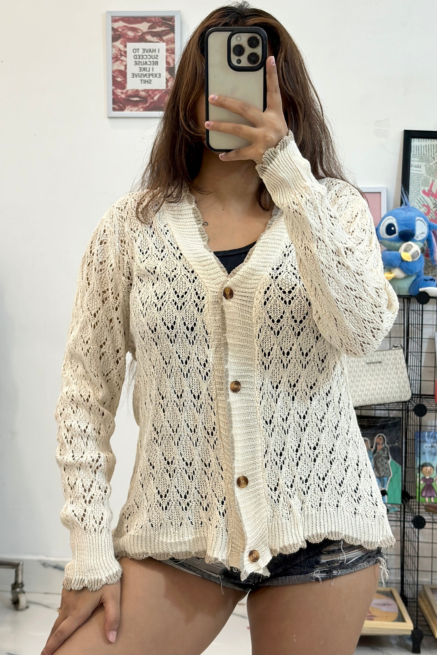 Pre winter crochet top (34-36)