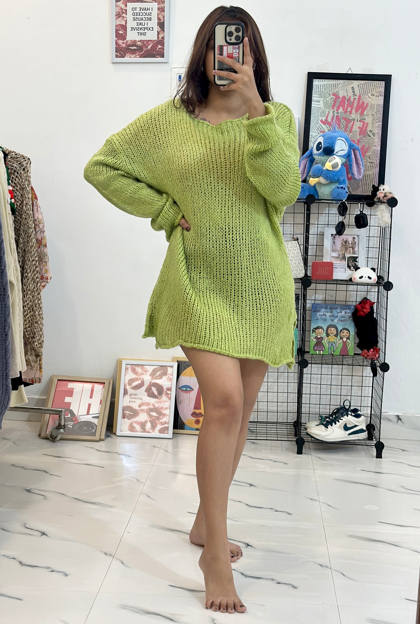 Oversized Korean sweater (42-44)