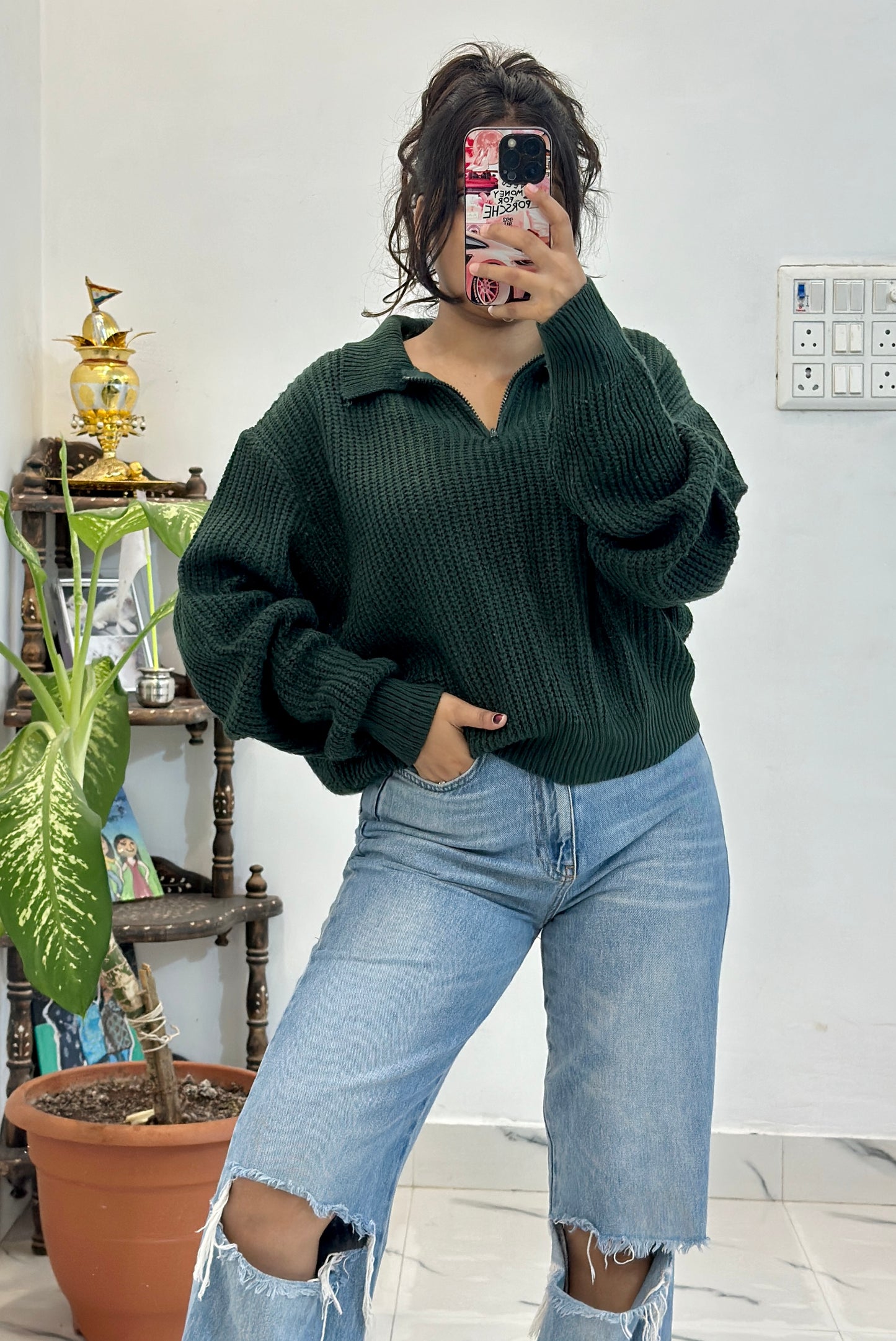 Oversized Korean sweater (42-44)