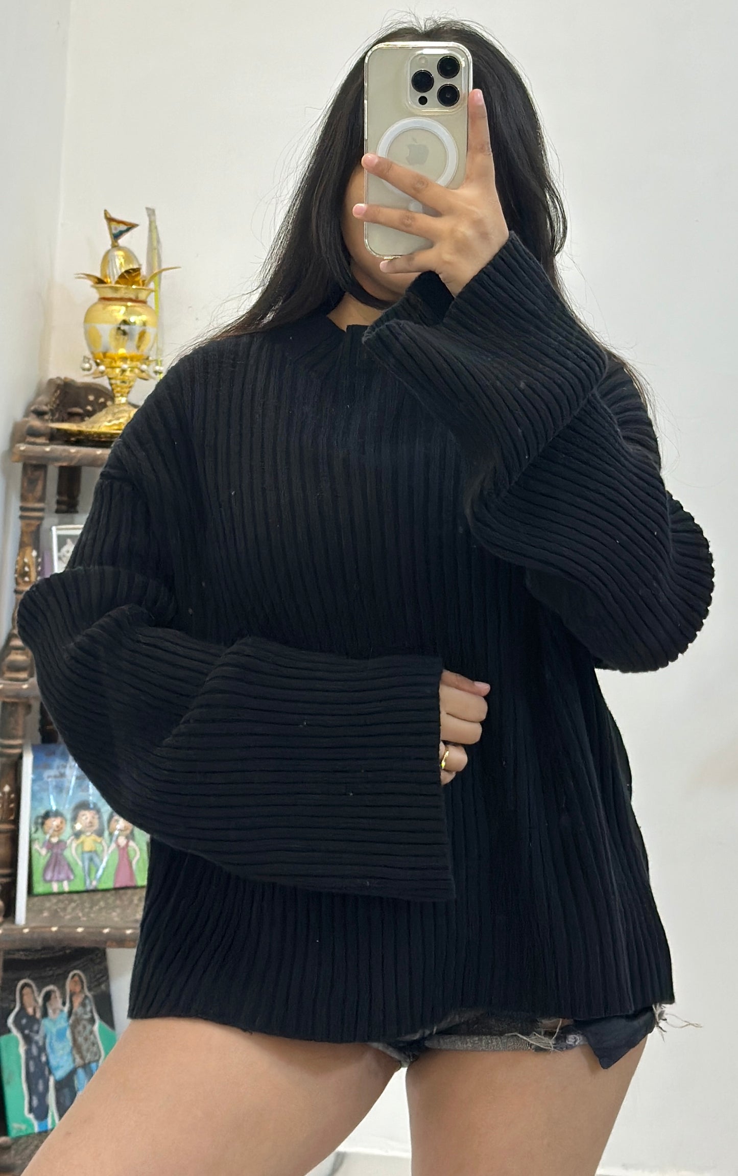Korean oversized sweater (46-48)