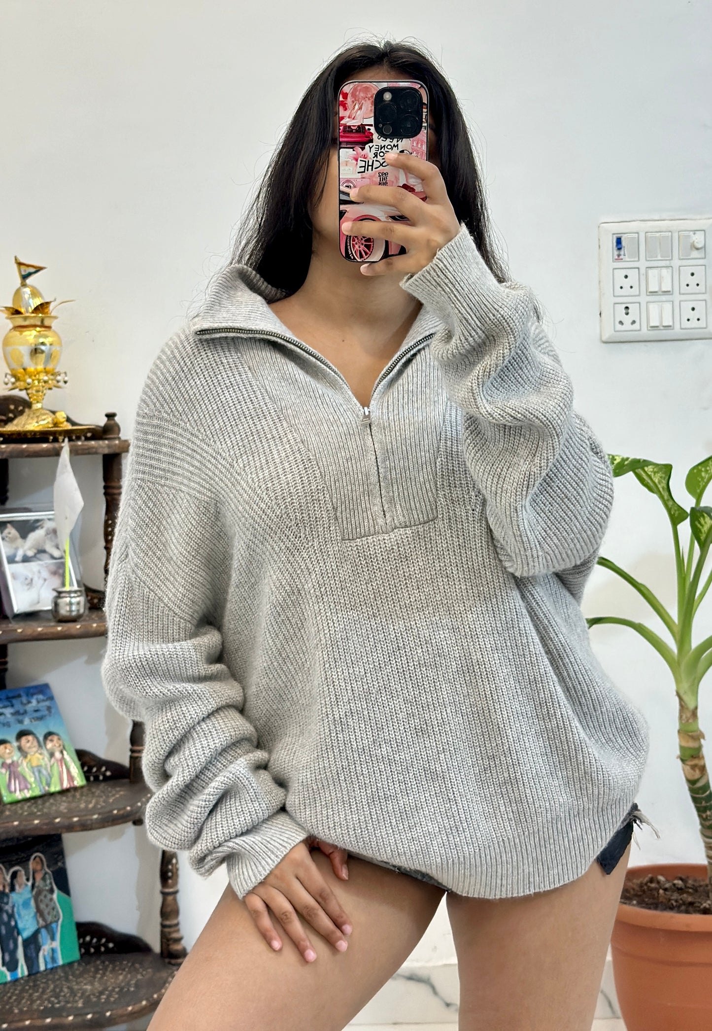 Oversized Korean sweater (46-48)