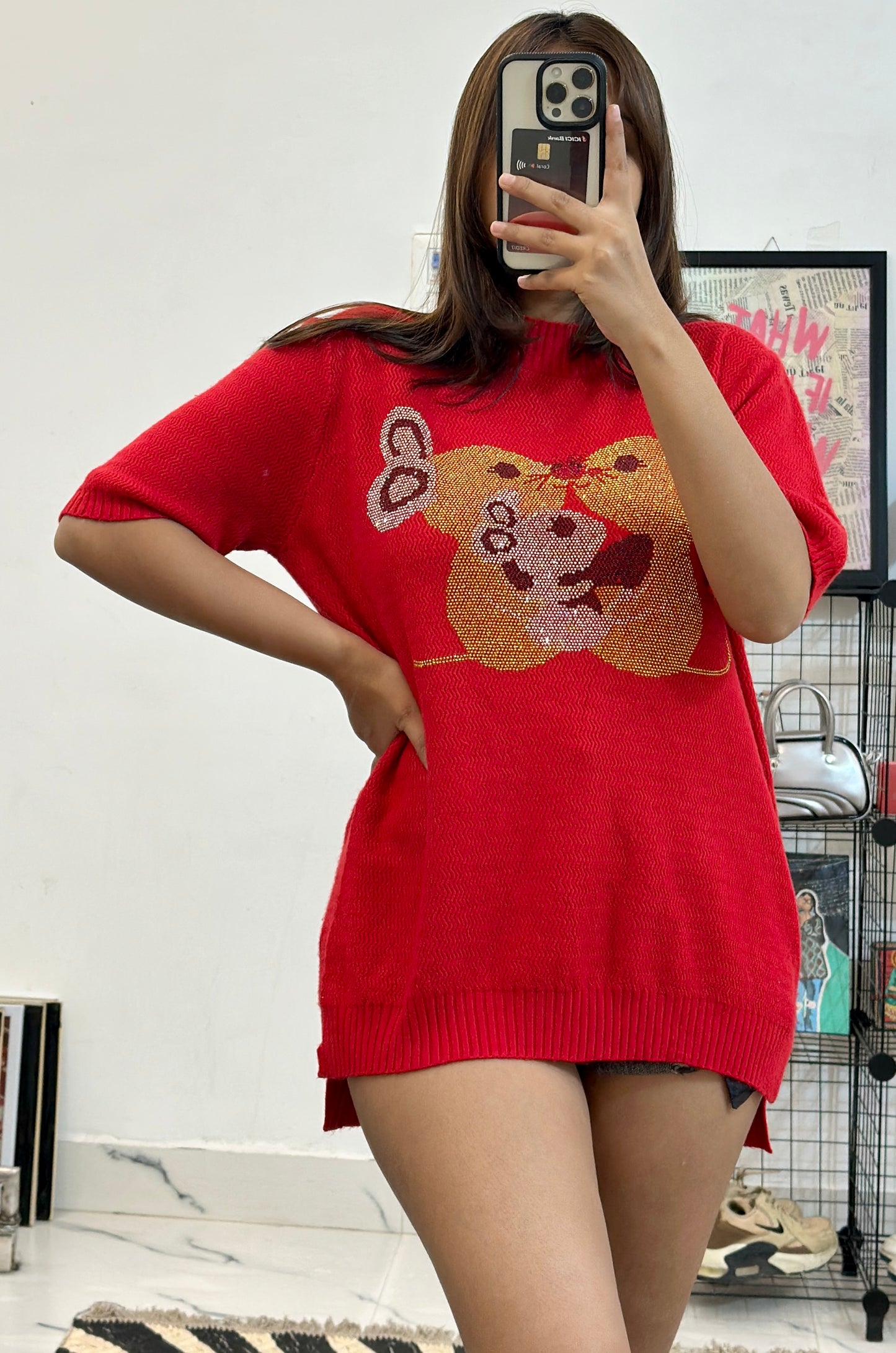 Knitted Tshirt (38-40)