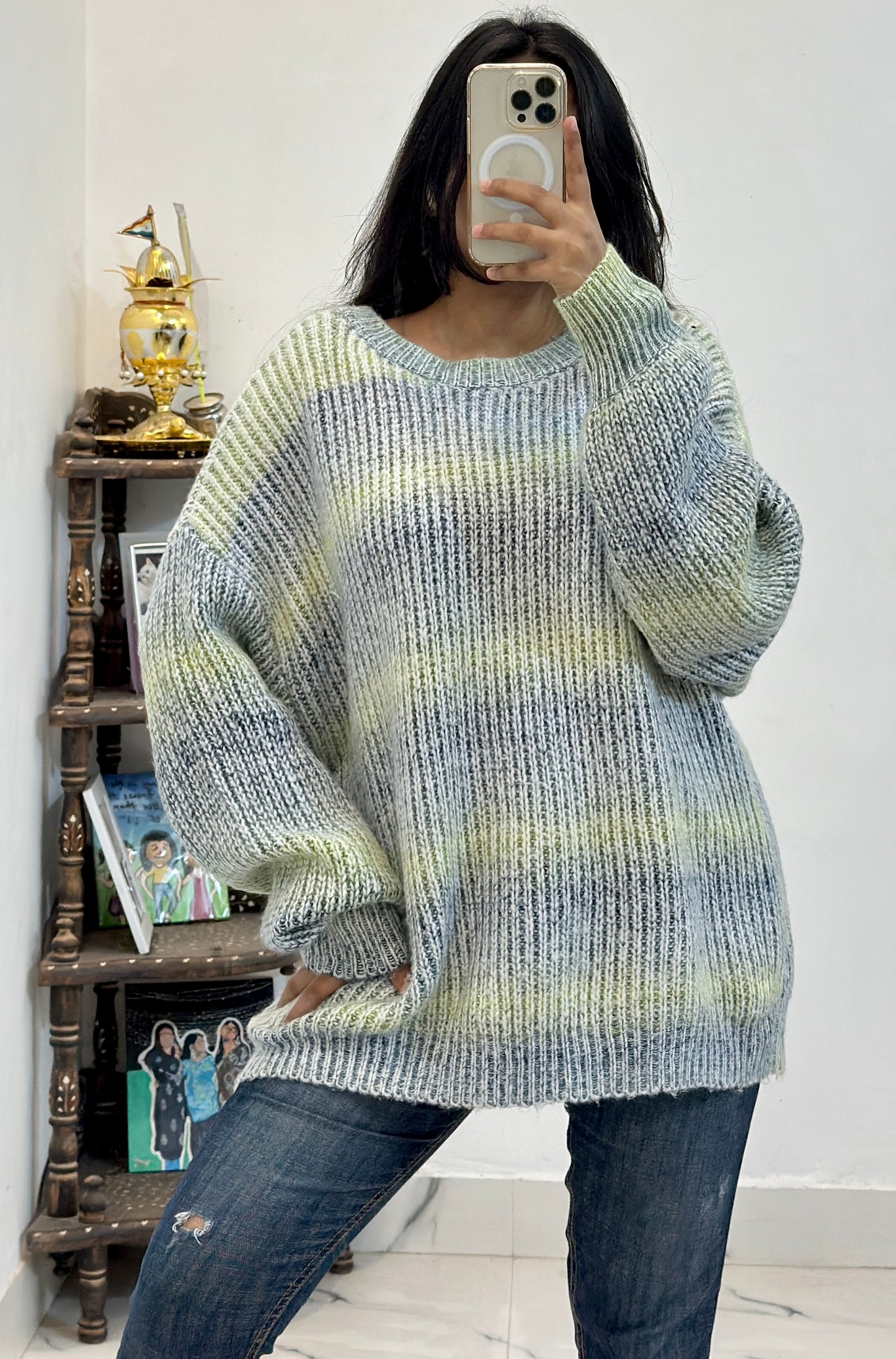 Oversized Korean sweater (44-46)
