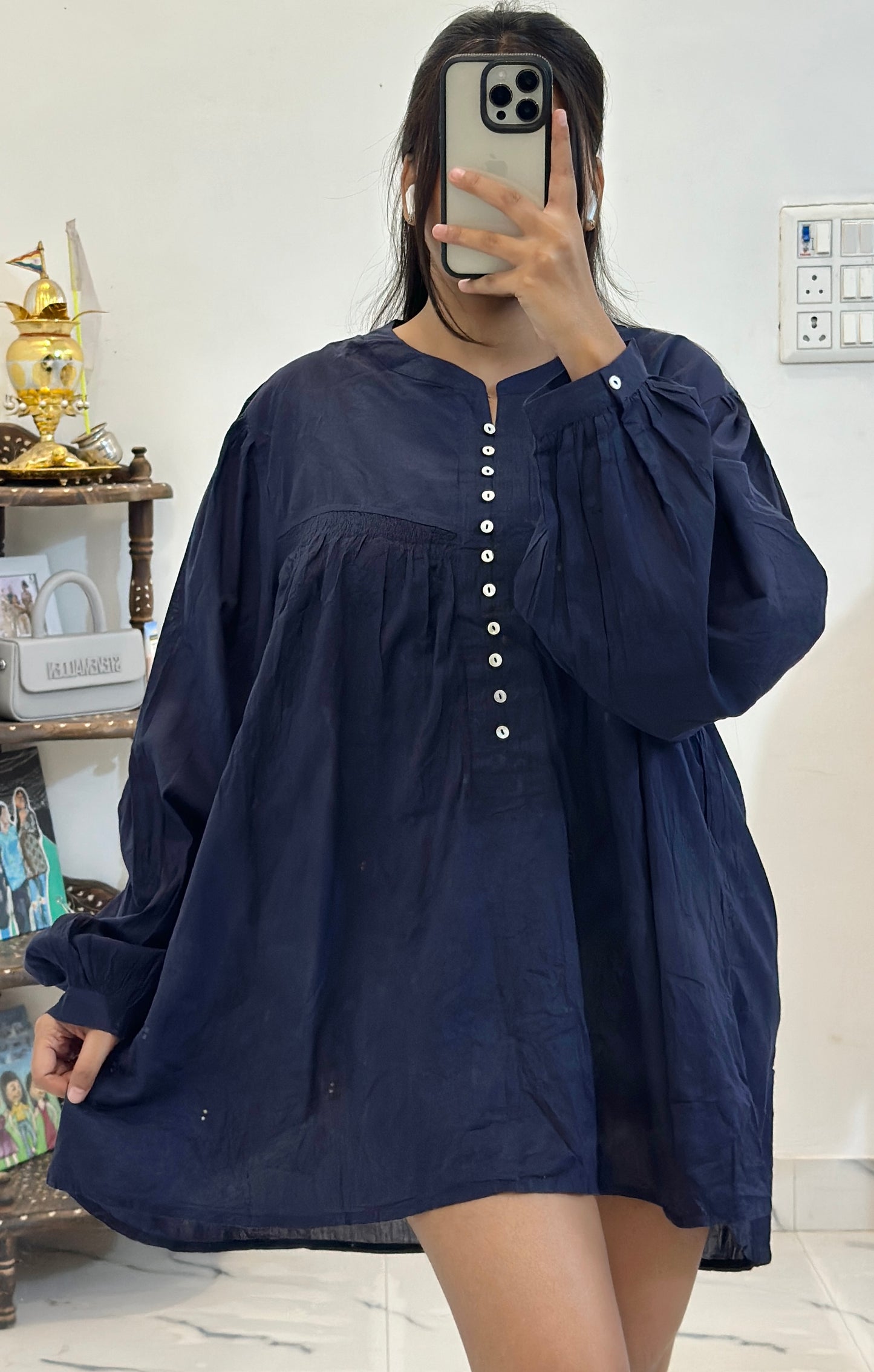 Oversized cotton top (46-48)