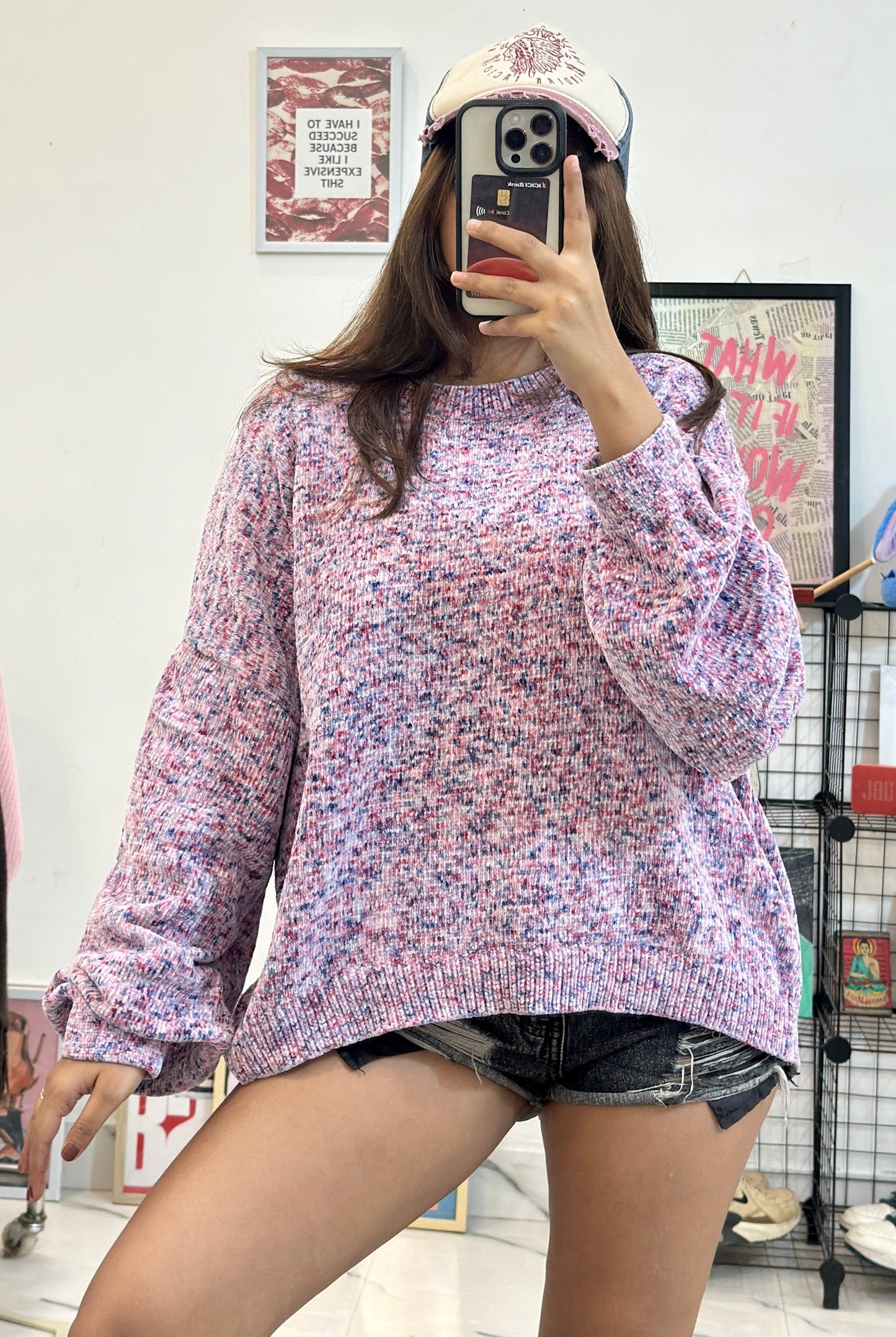 Oversized Korean sweater (44-46)