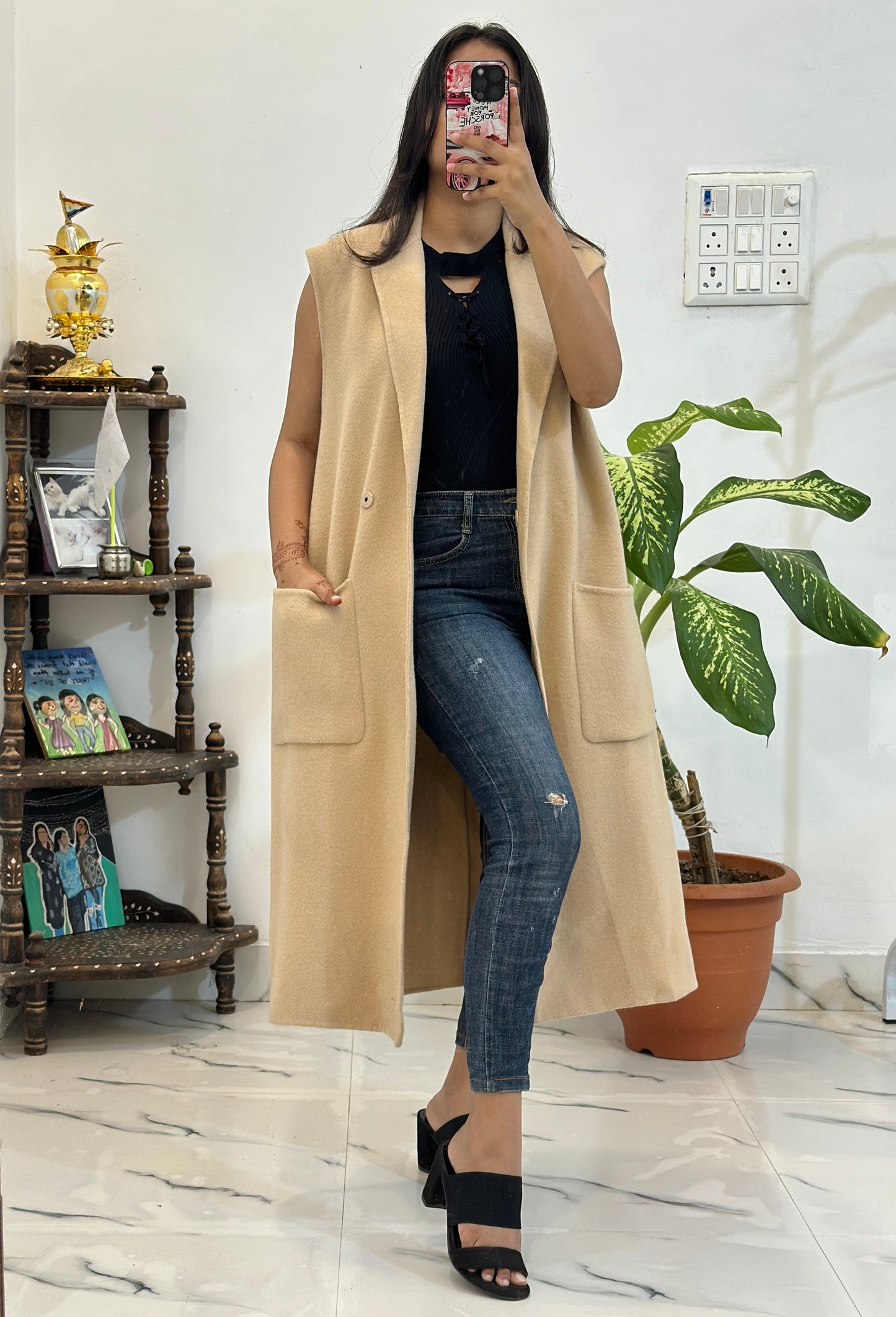 Long Vest coat (44/46)