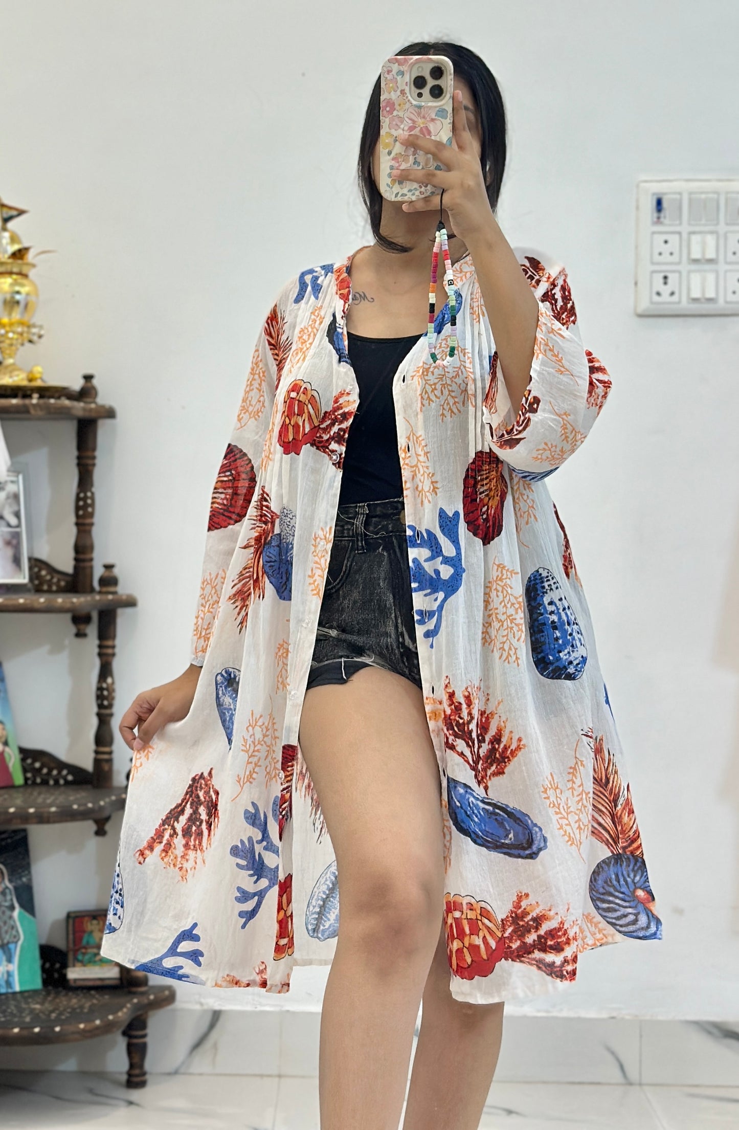 Long cotton top (40-42)