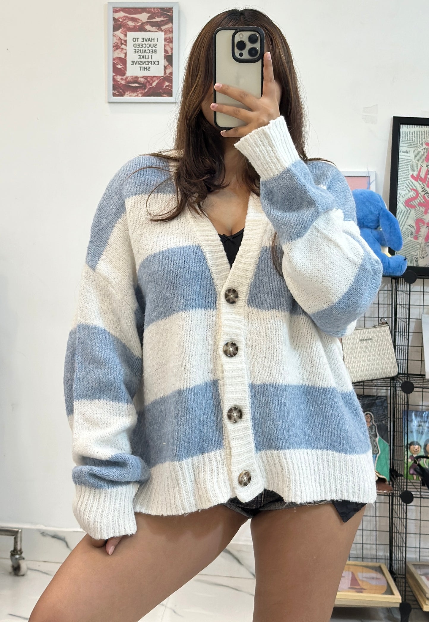 Oversized Korean cardigan (44-46)