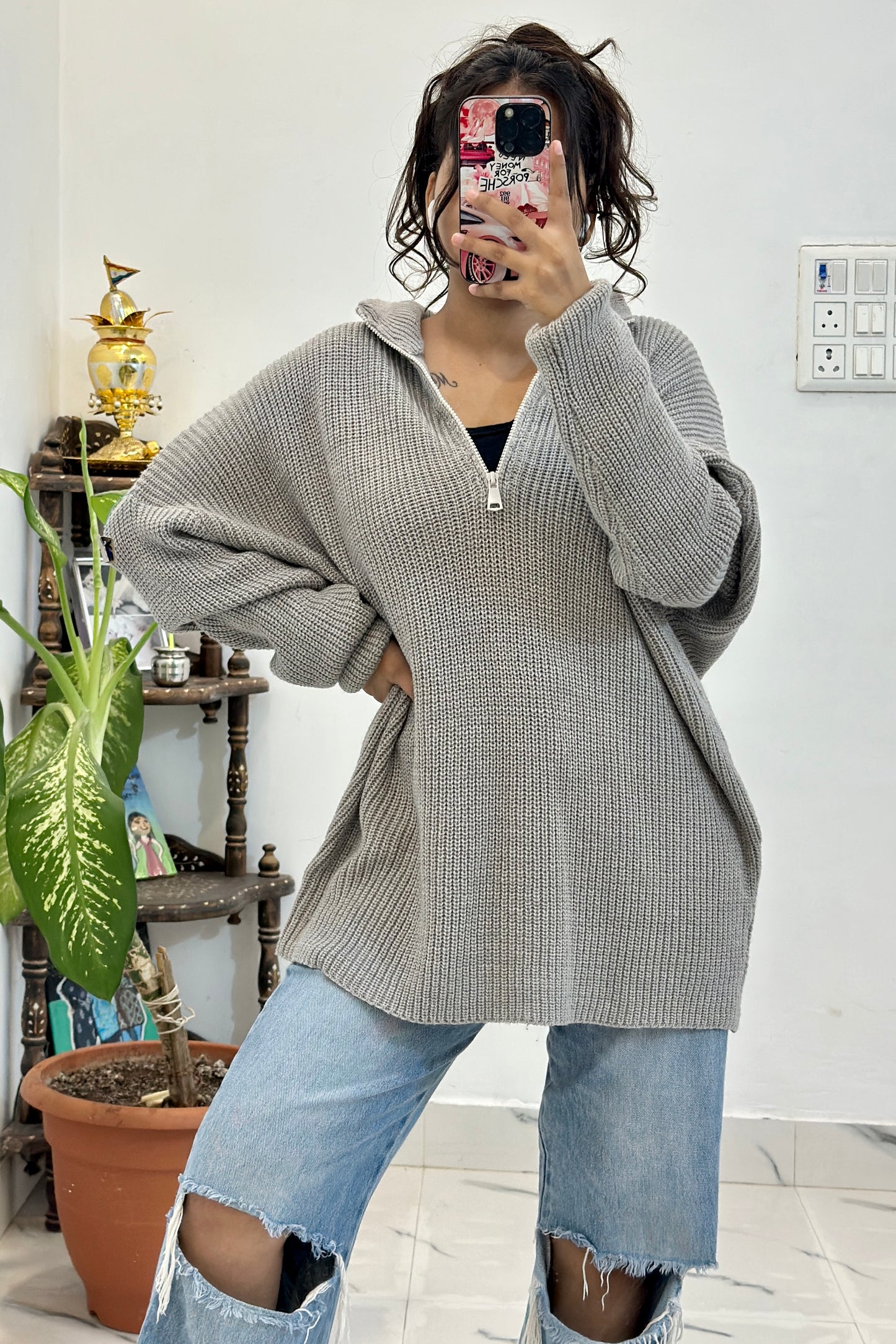 Heavy oversized sweater (48-50)