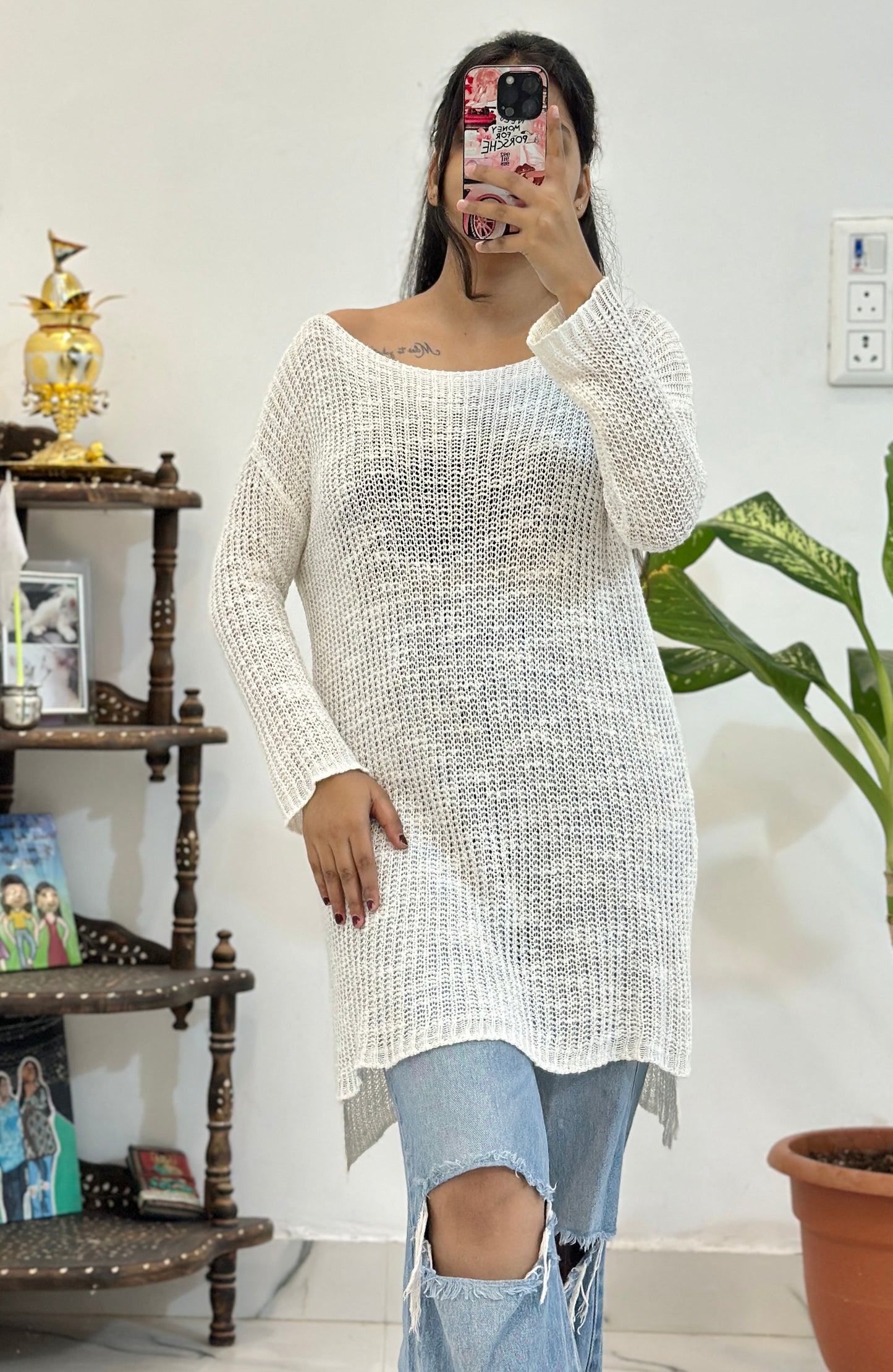 Crochet top (S/M)