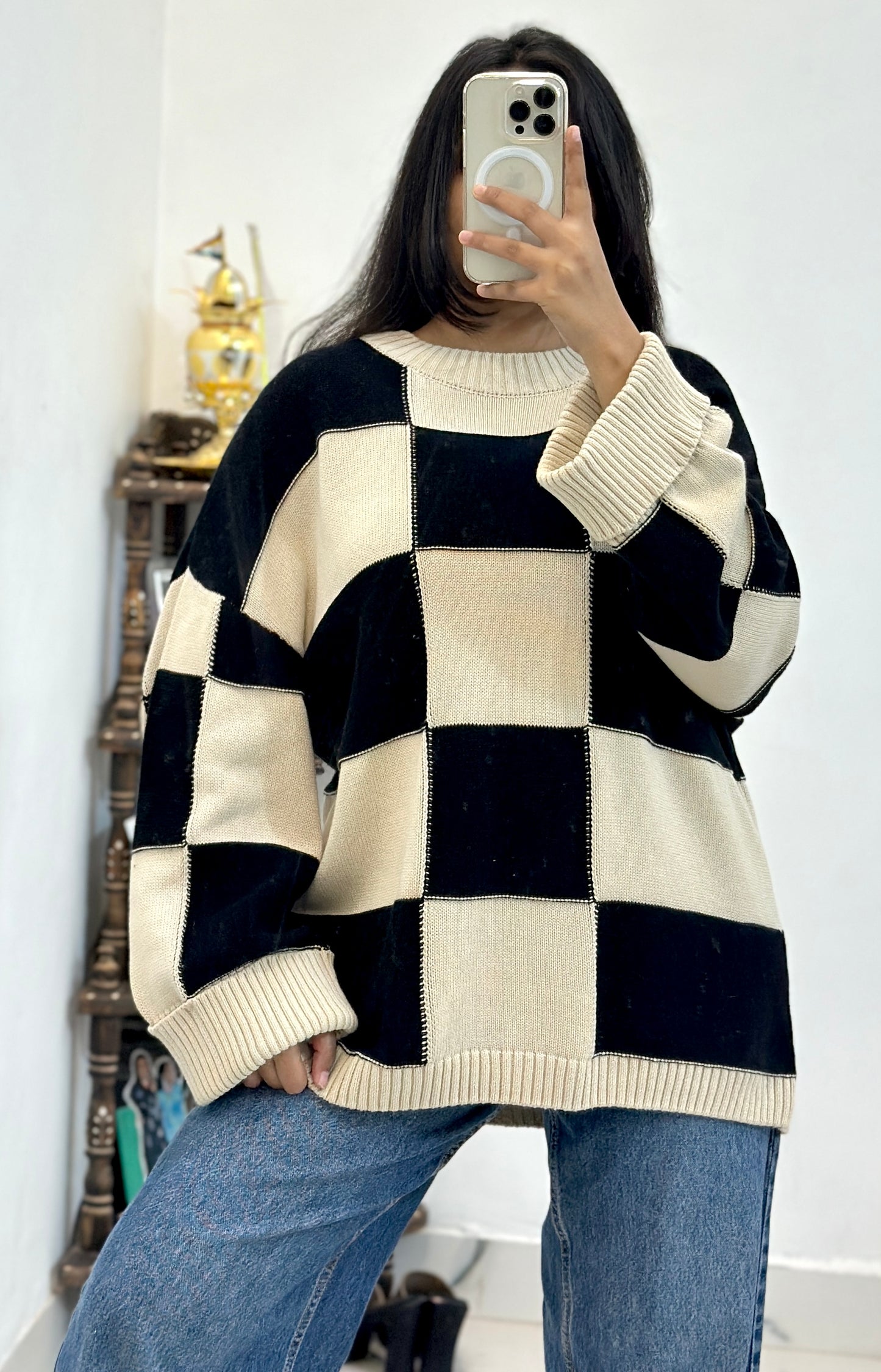 oversized Korean sweater (46-48)
