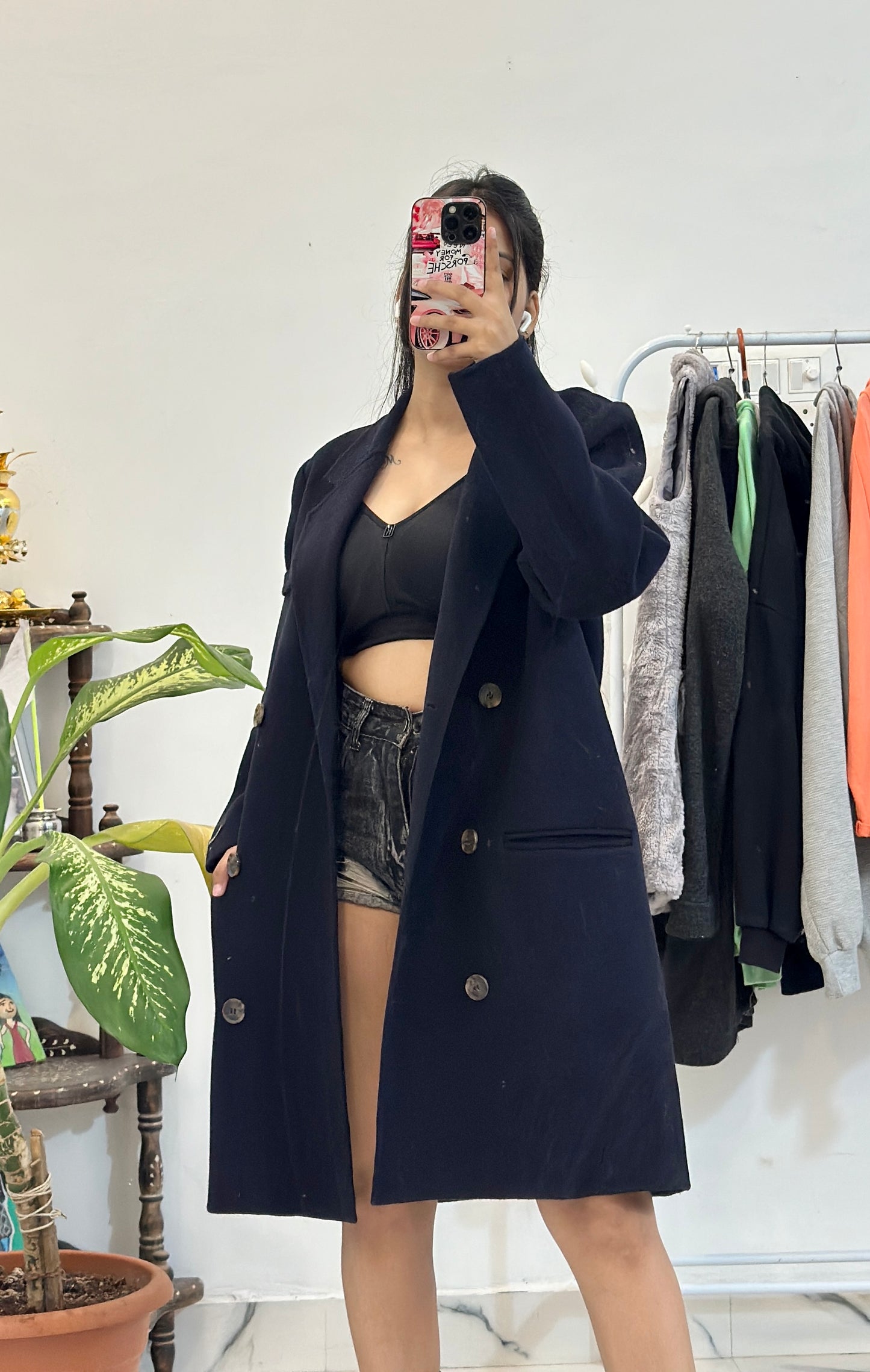 Heavy long coat (40-42)
