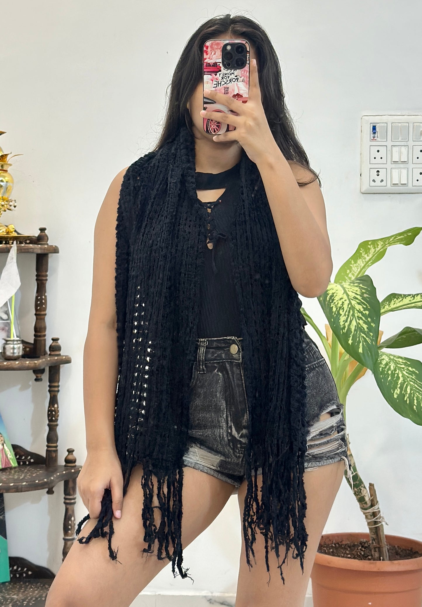 Crochet muffler
