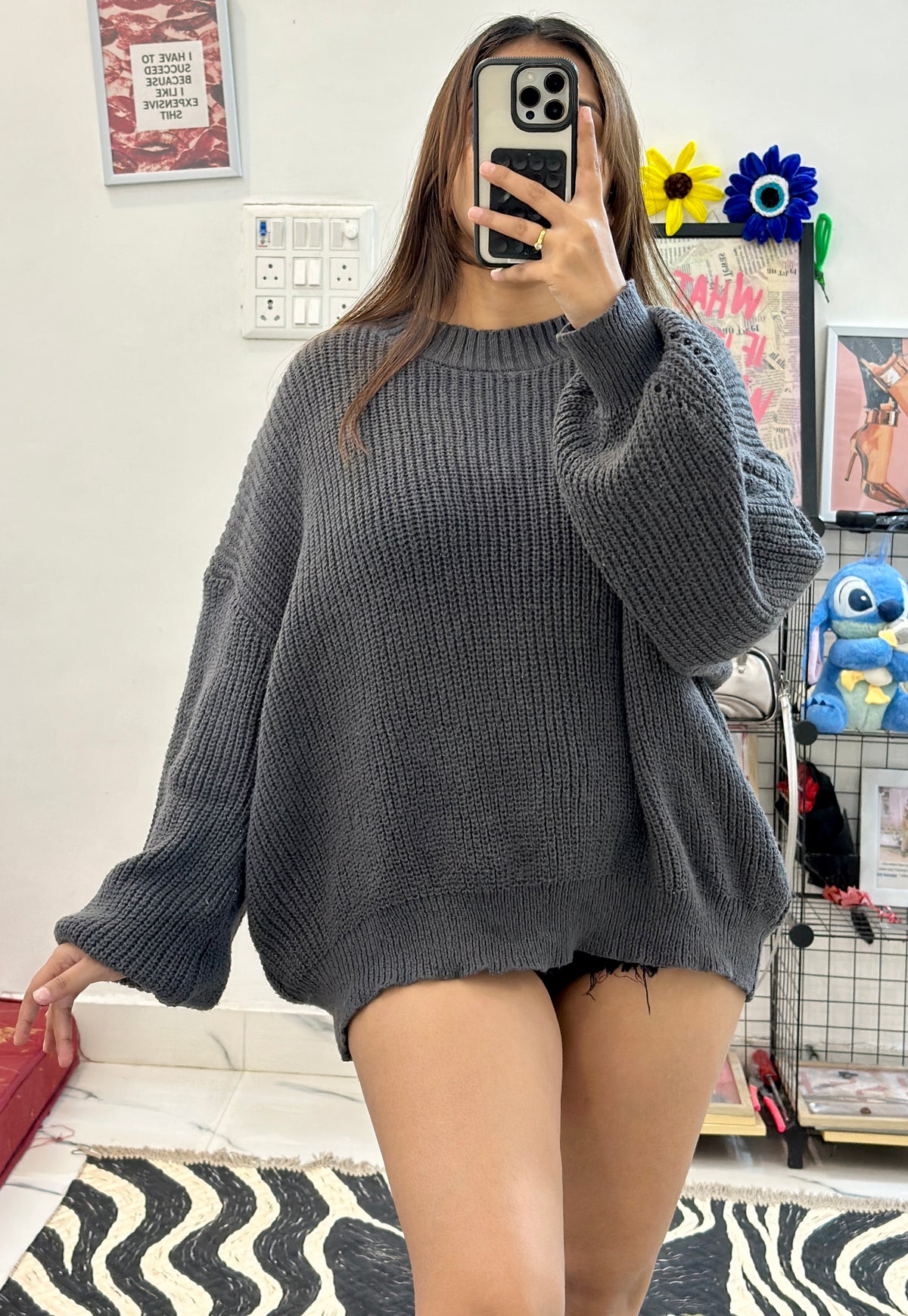 Oversized Korean sweater (42-44)