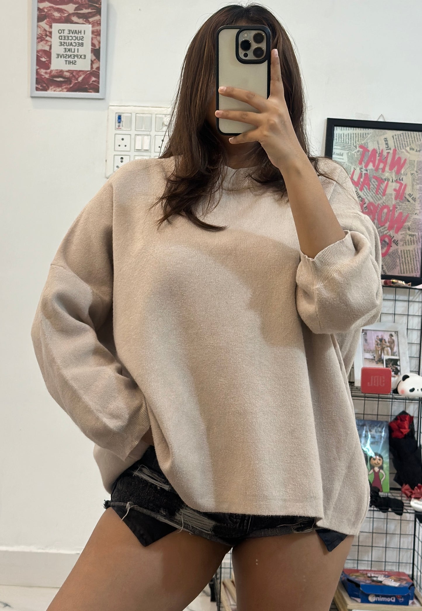 Oversized Korean sweater (44-46)