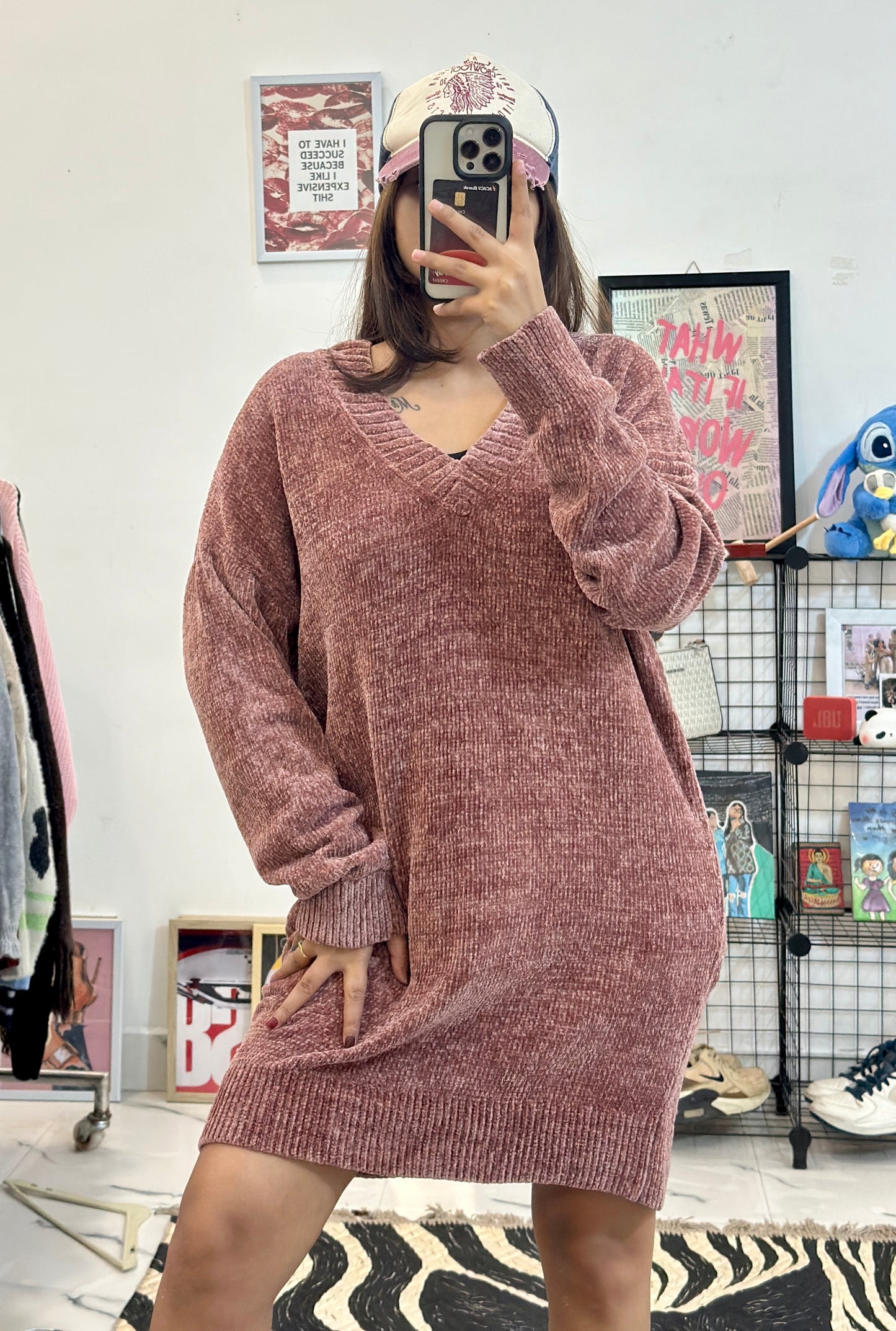 Oversized Chanel sweater (44-46)