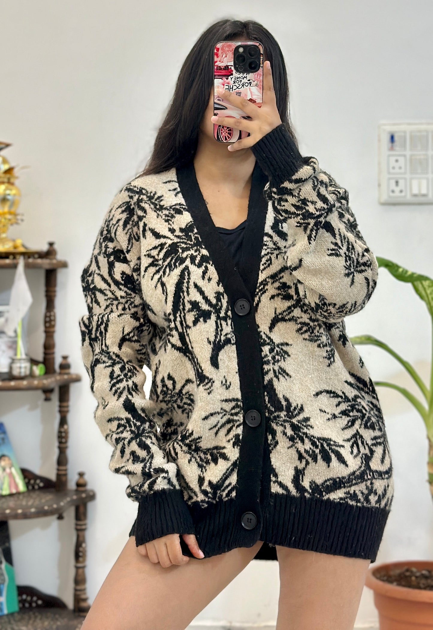 Korean oversized cardigan (40-42)