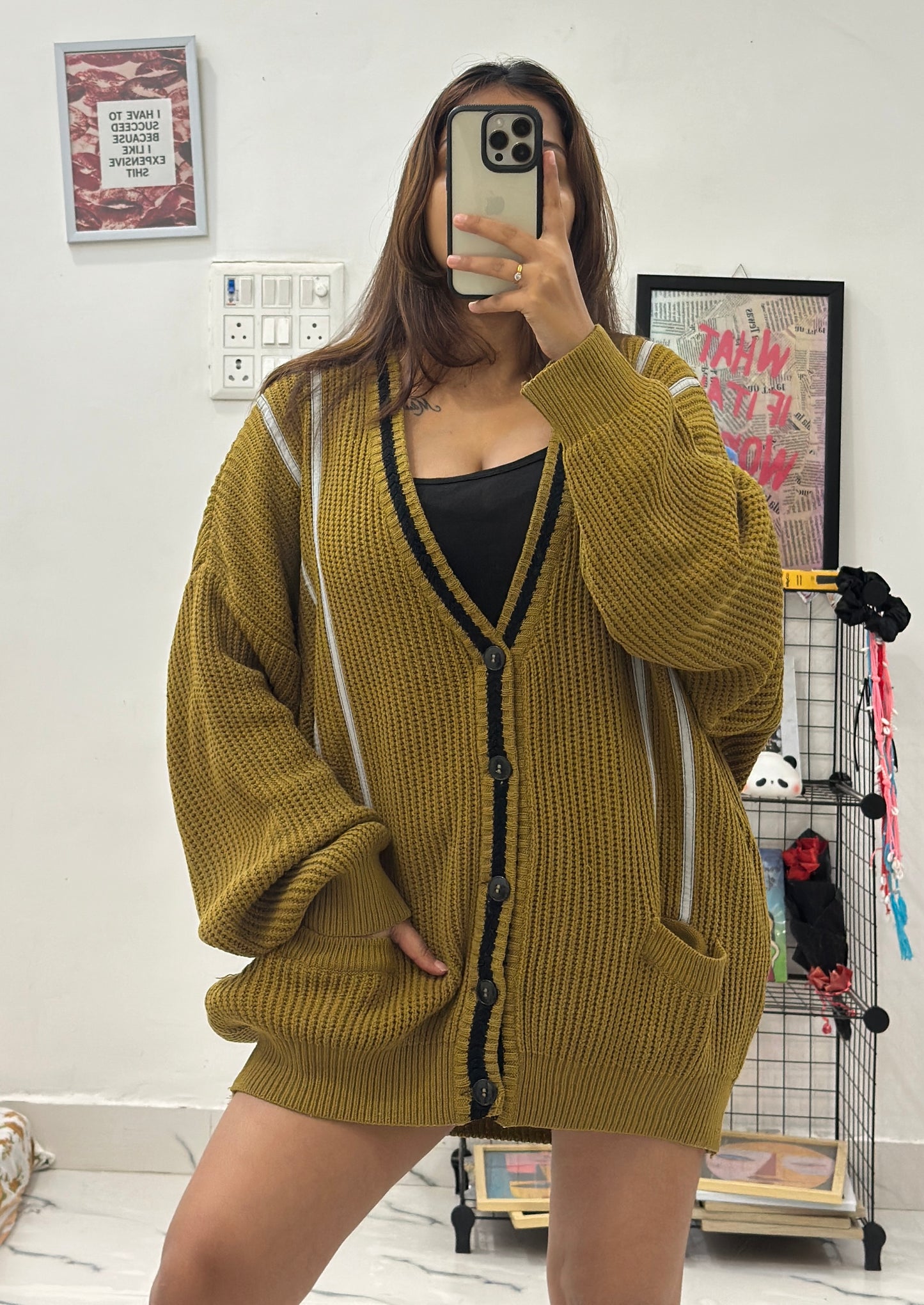 Oversized Korean cardigan (42-44)