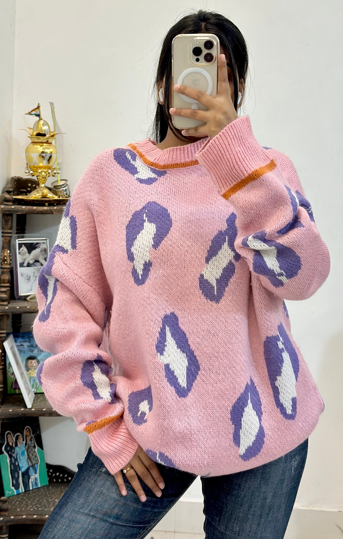 Korean oversized sweater (44-46)