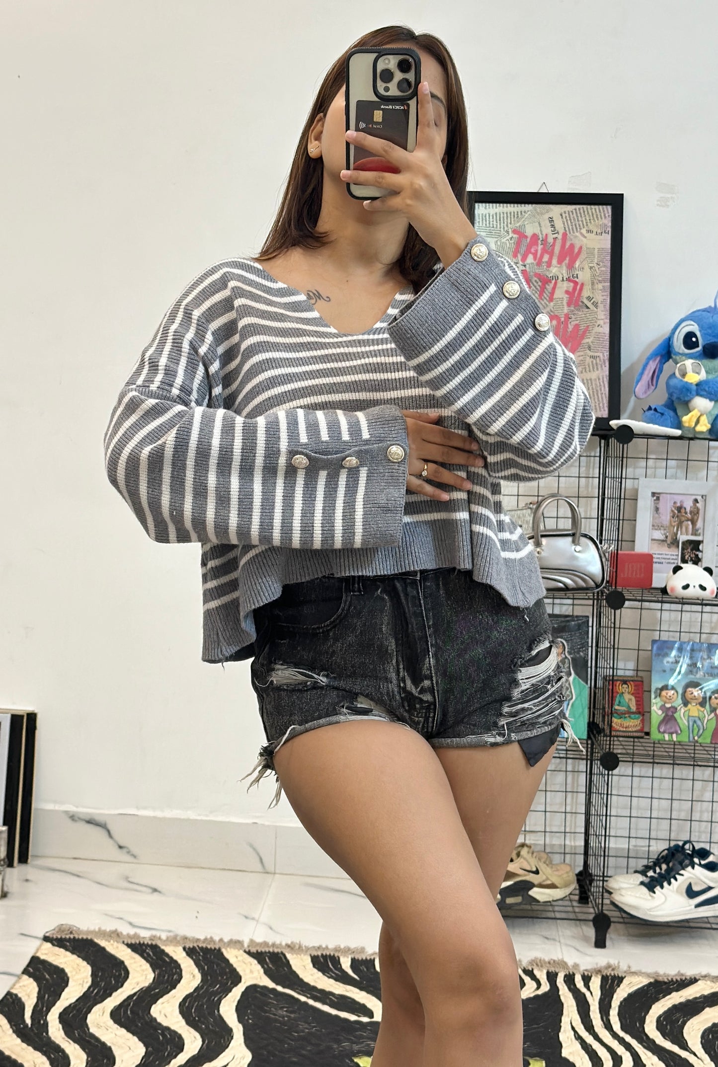 Oversized Korean sweater (46-48)