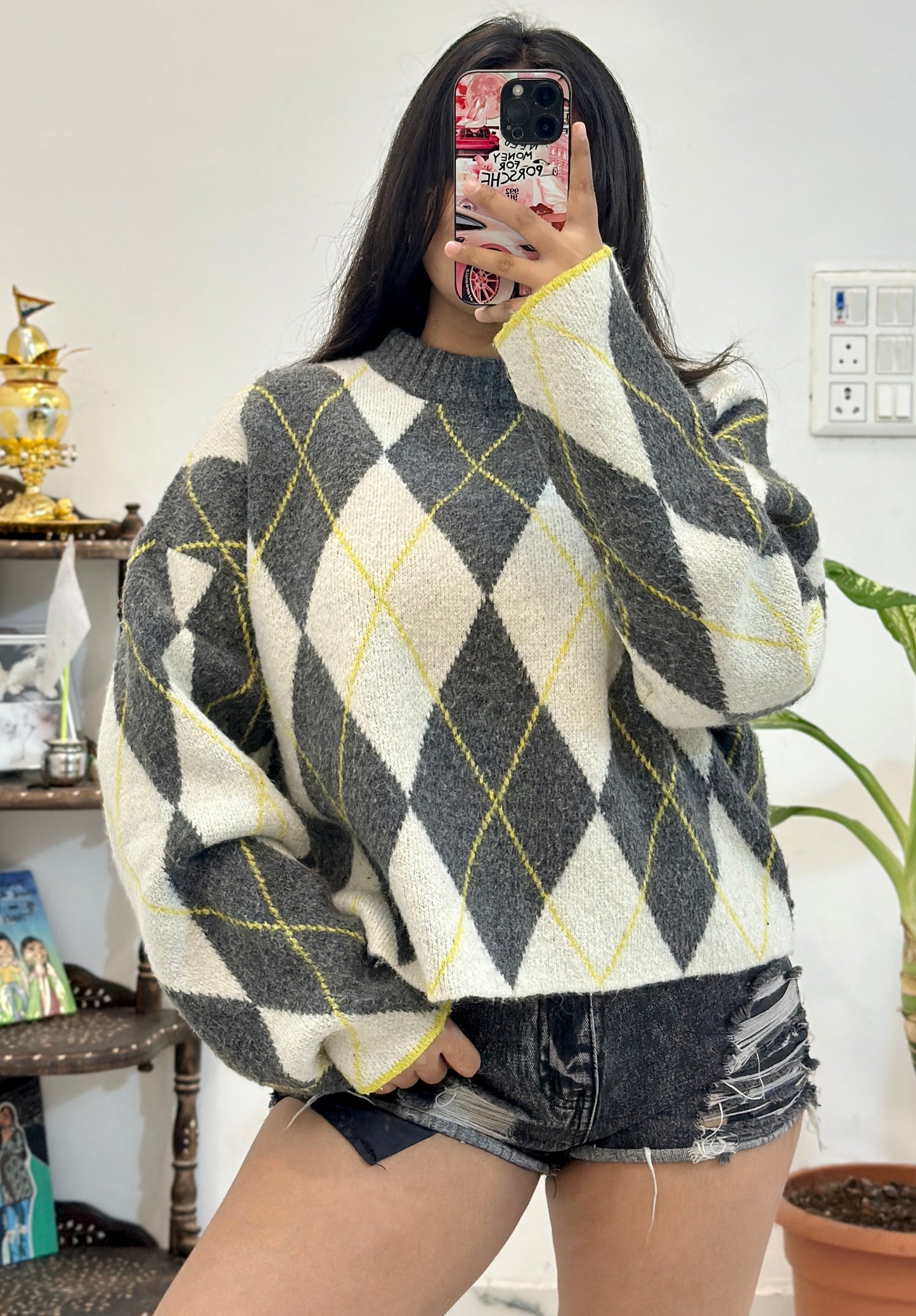 Oversized Korean sweater (46-48)