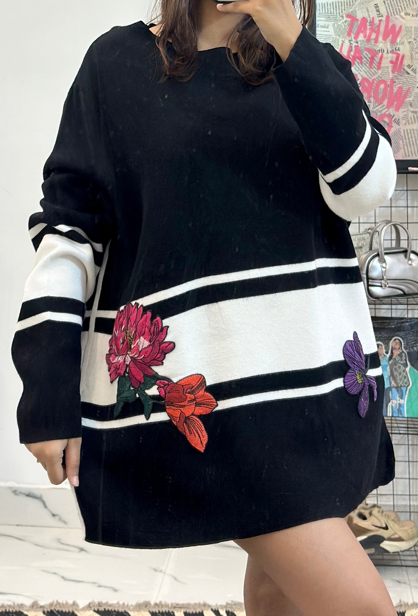 Oversized Korean sweater (46-48)