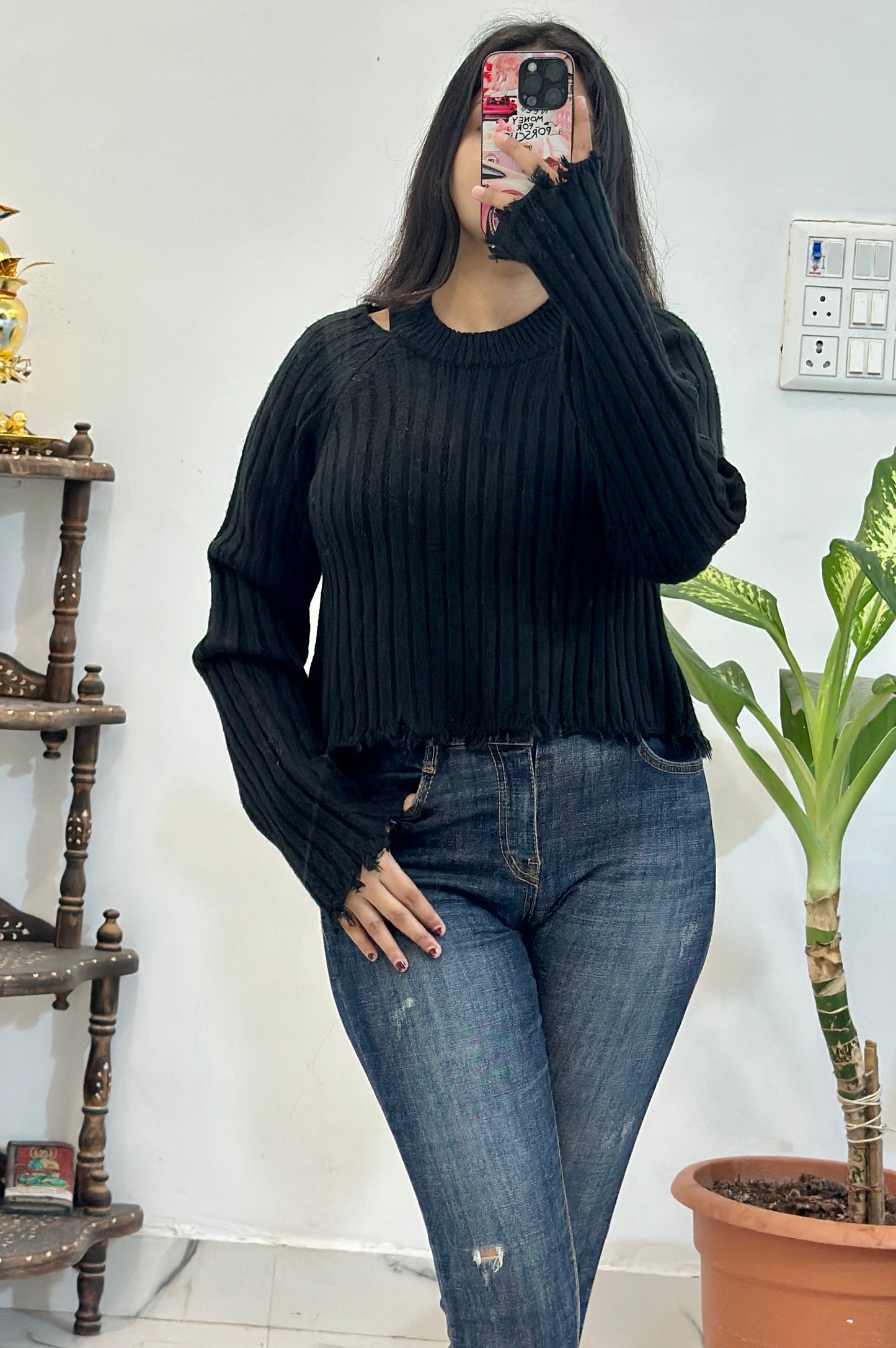 korean sweater (S/M)