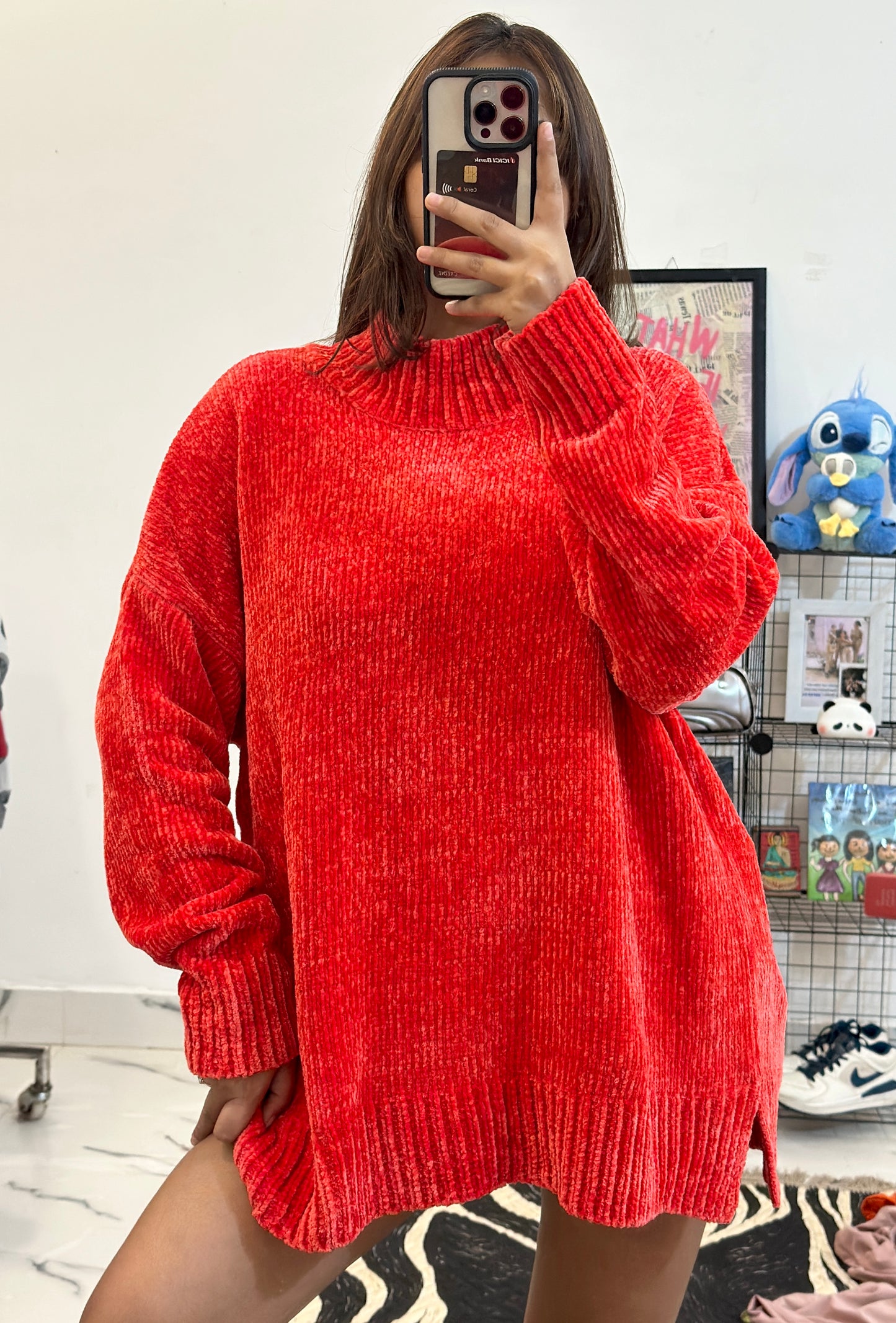 Oversized Korean Chanel sweater (44-46)