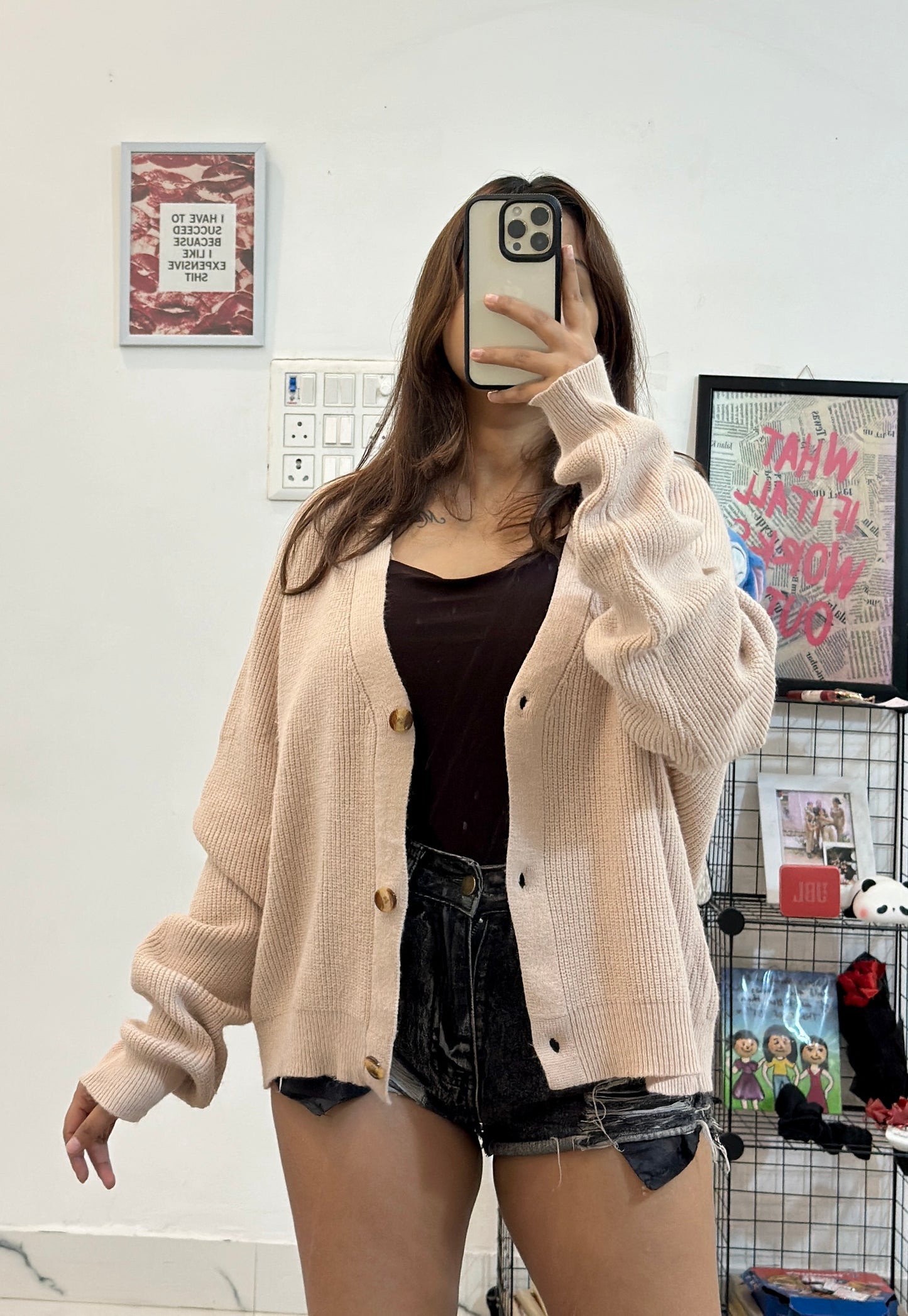 Oversized Korean cardigan (42-44)