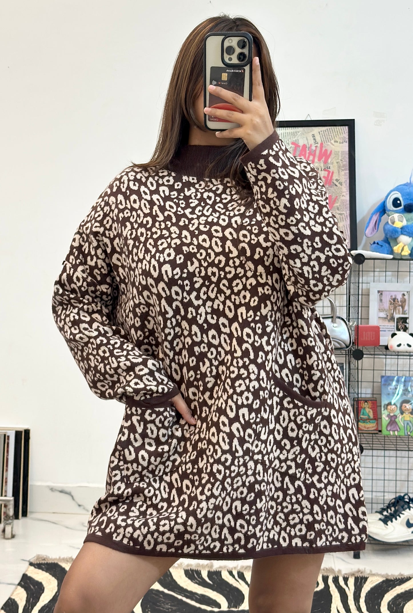 Oversized Korean sweater (46-48)