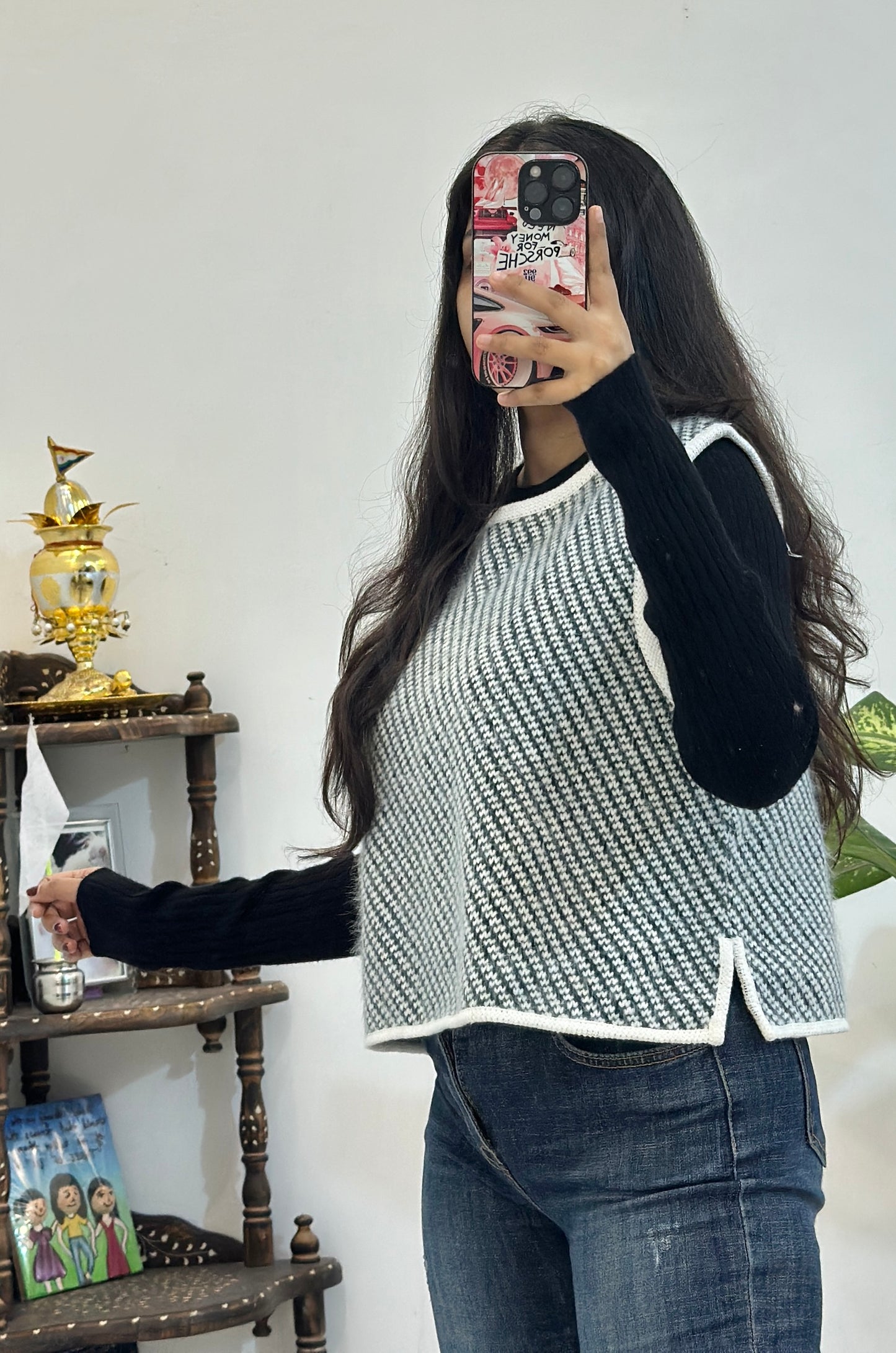 Combo ! Vest and top ( freesize upto 40)