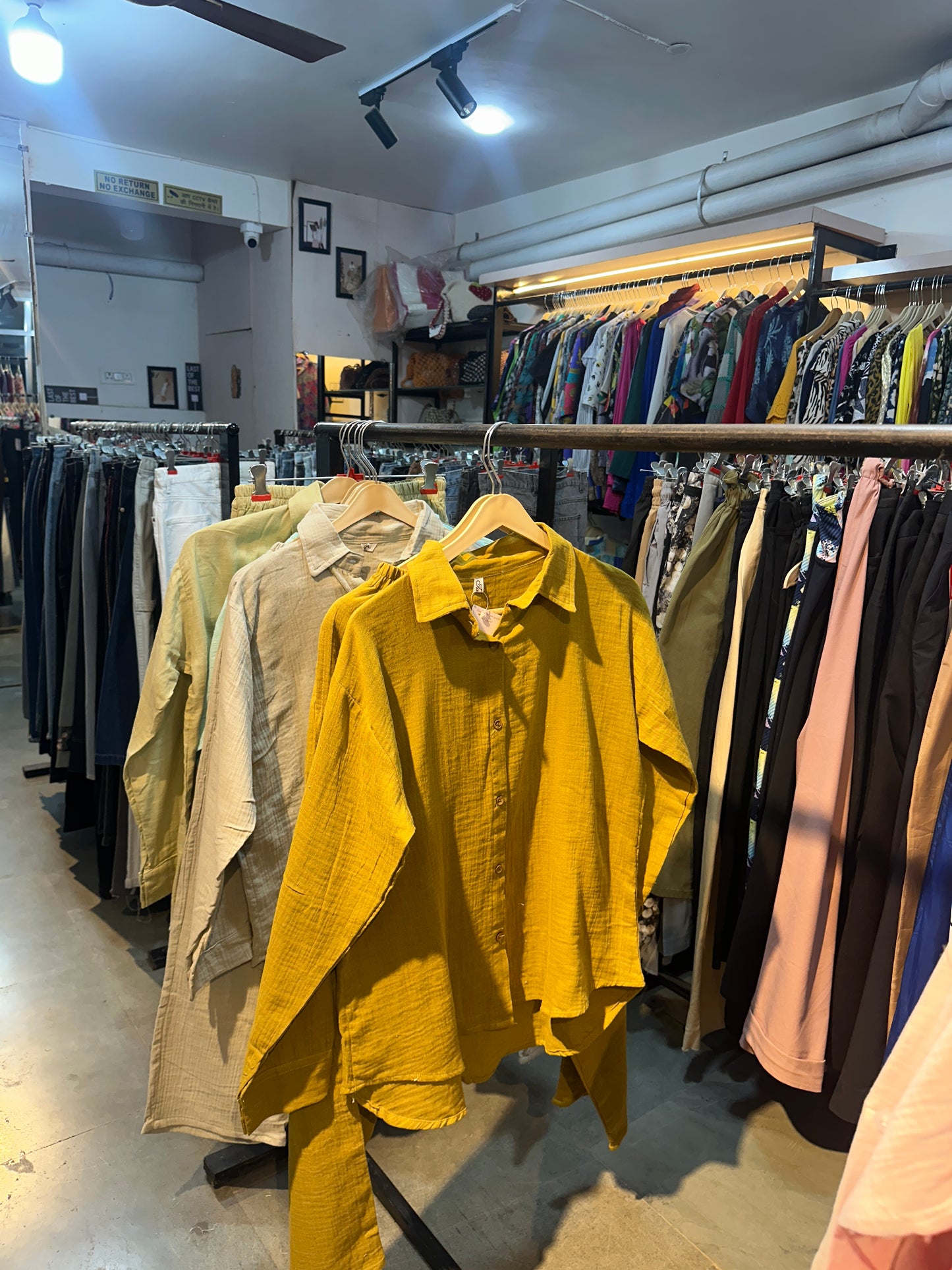 Pretty freesize cotton Cordset (upto 40-44)