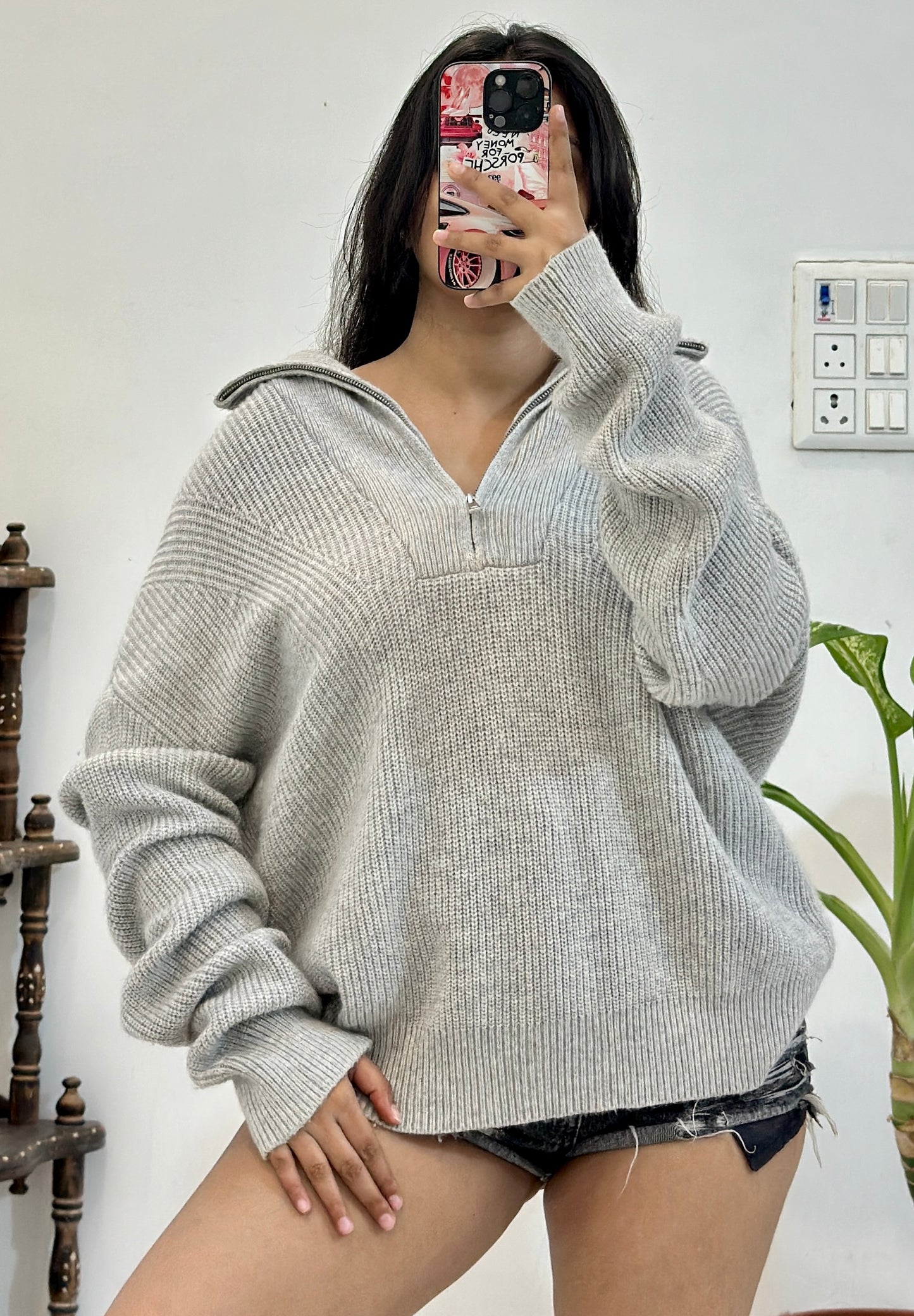 Oversized Korean sweater (46-48)