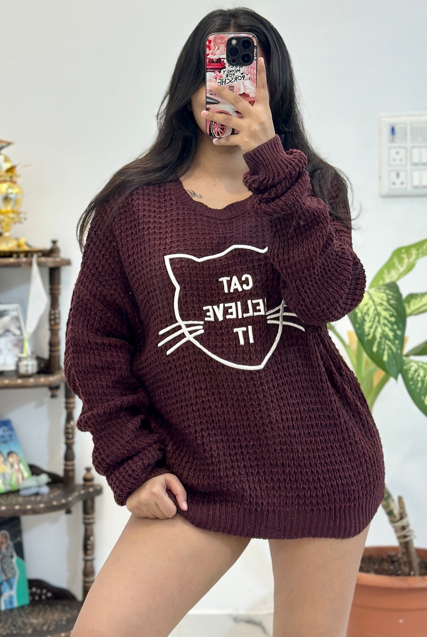 Pretty oversized sweater (44-46)