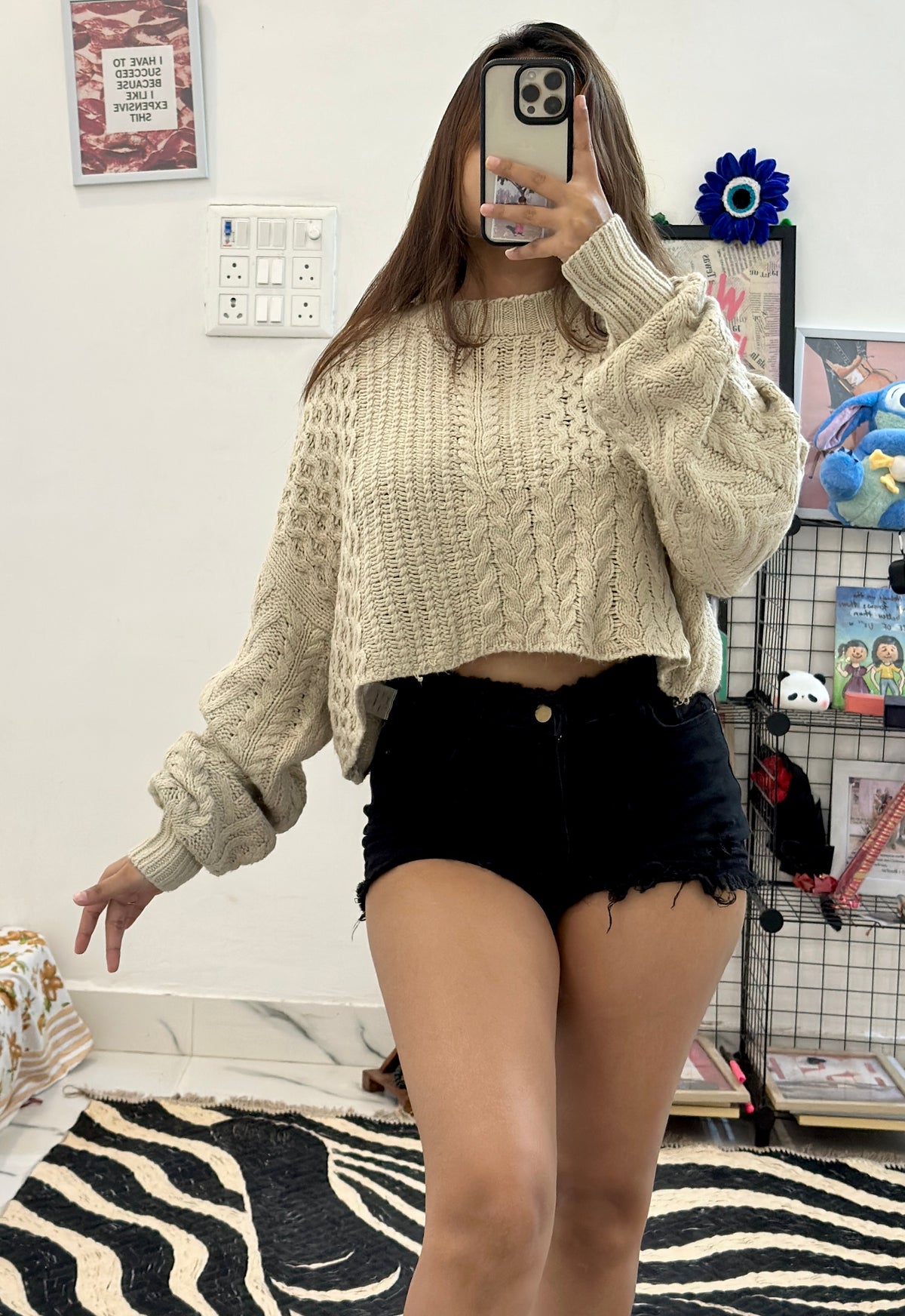 Oversized Korean sweater (42-46)