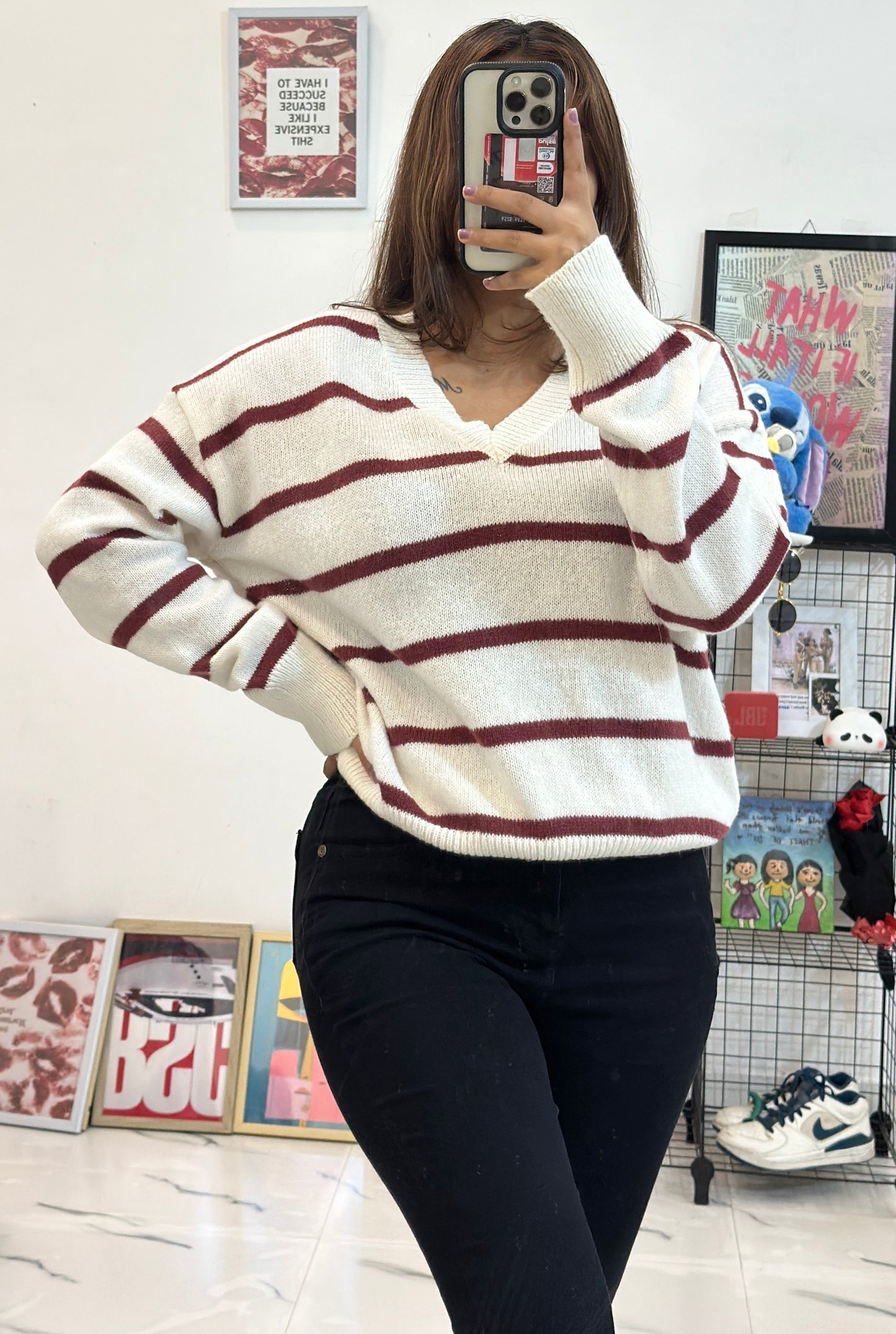 Oversized Korean sweater (42-44)