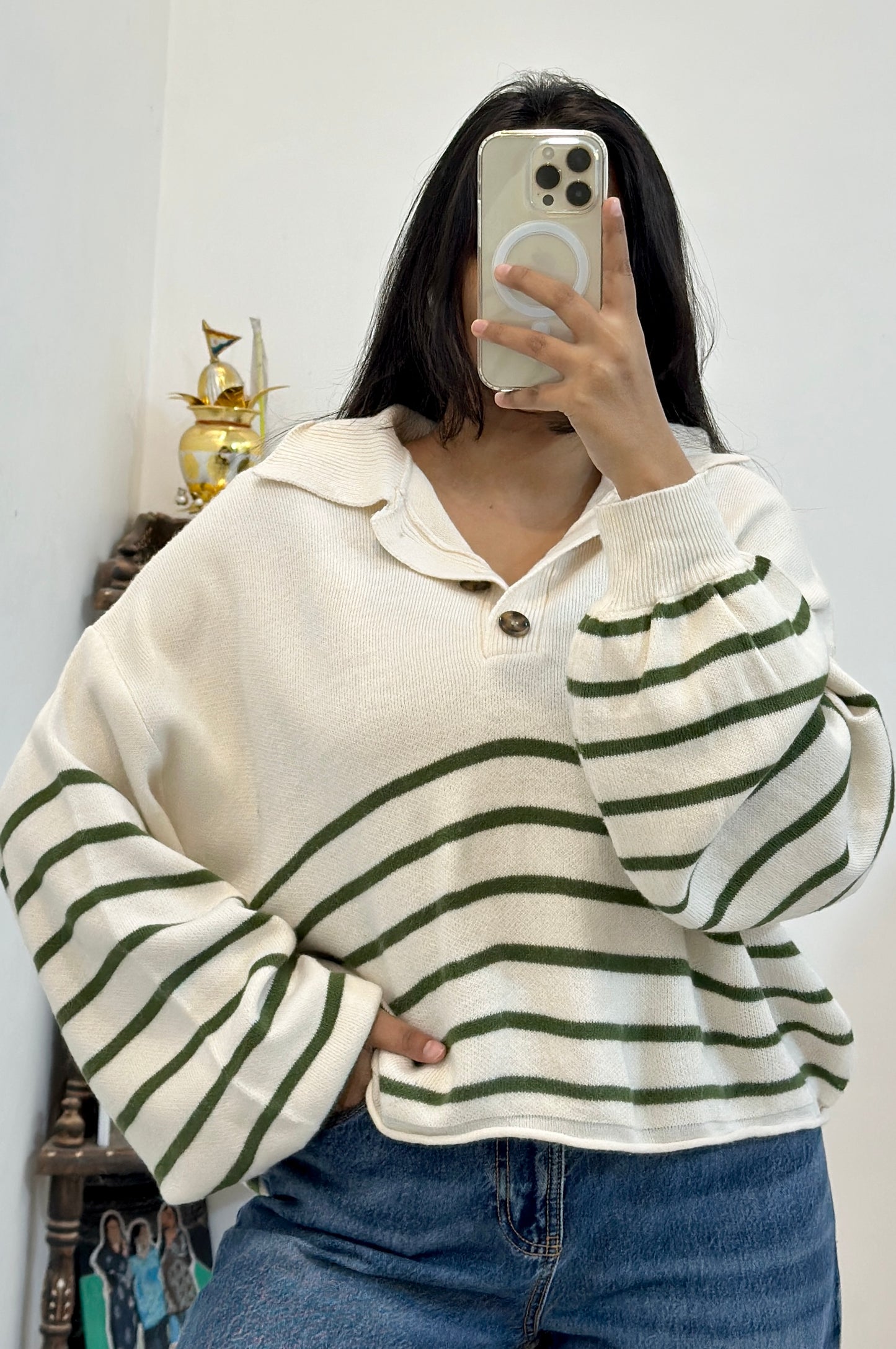 Korean oversized sweater (46-48)